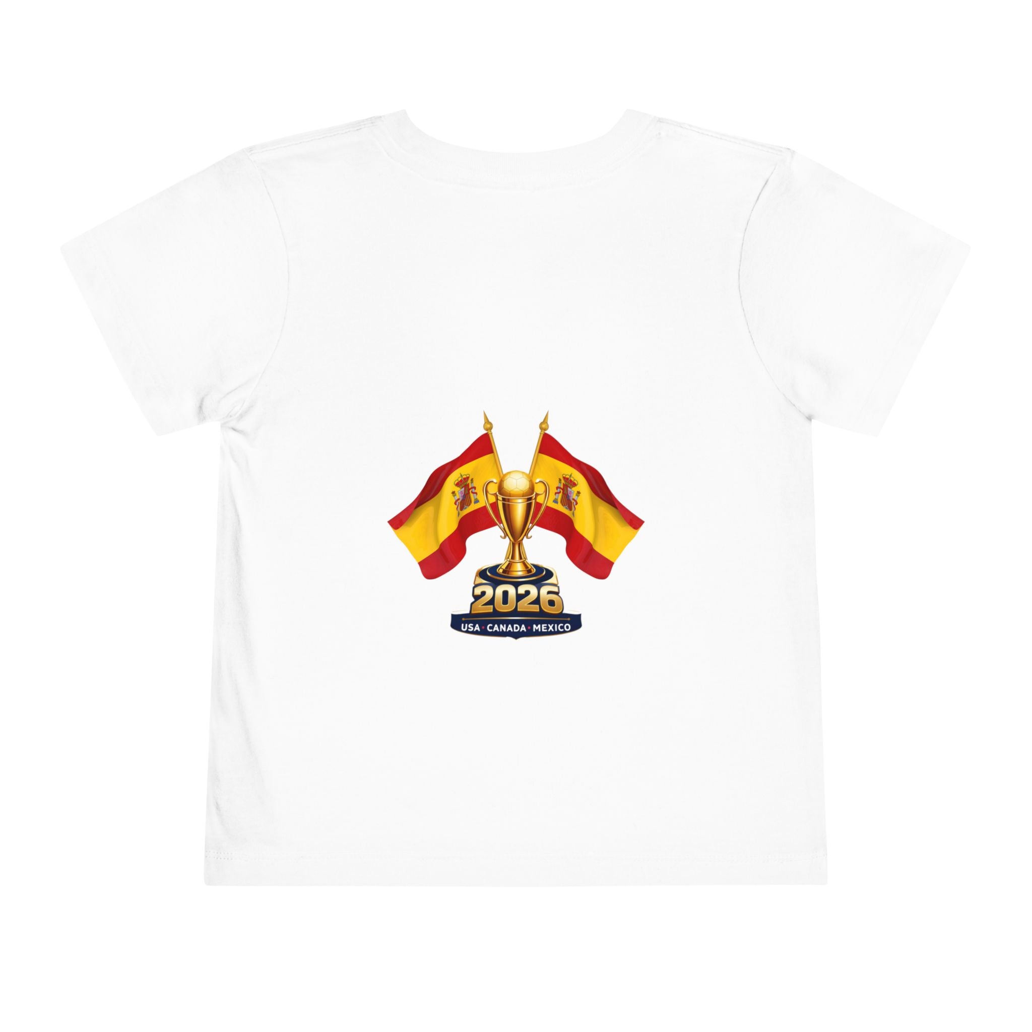 Spain 2026 Toddler Tee — Kids Cup Soccer Fan Shirt
