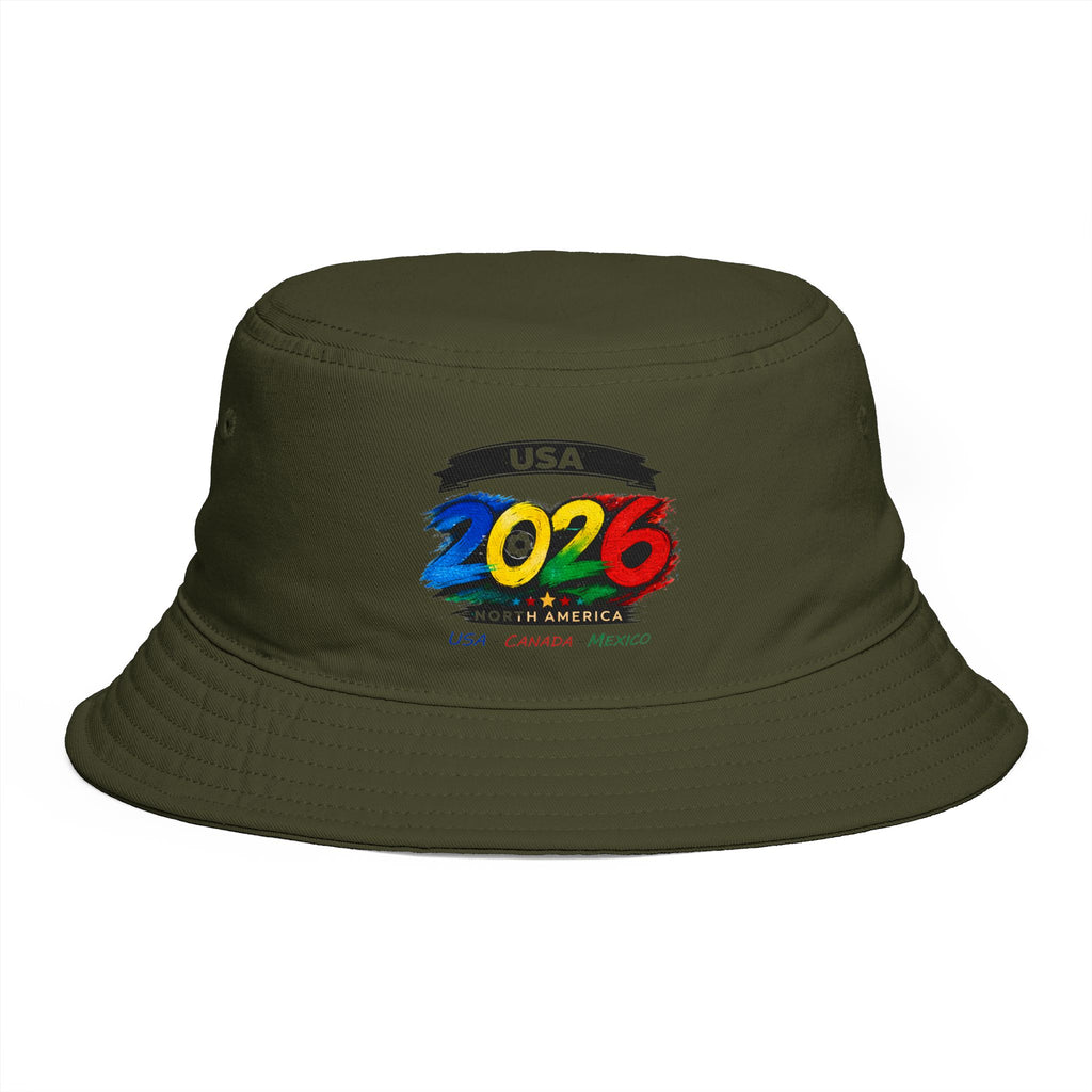 2026  Bucket Hat — USA Canada Mexico Soccer Tournament