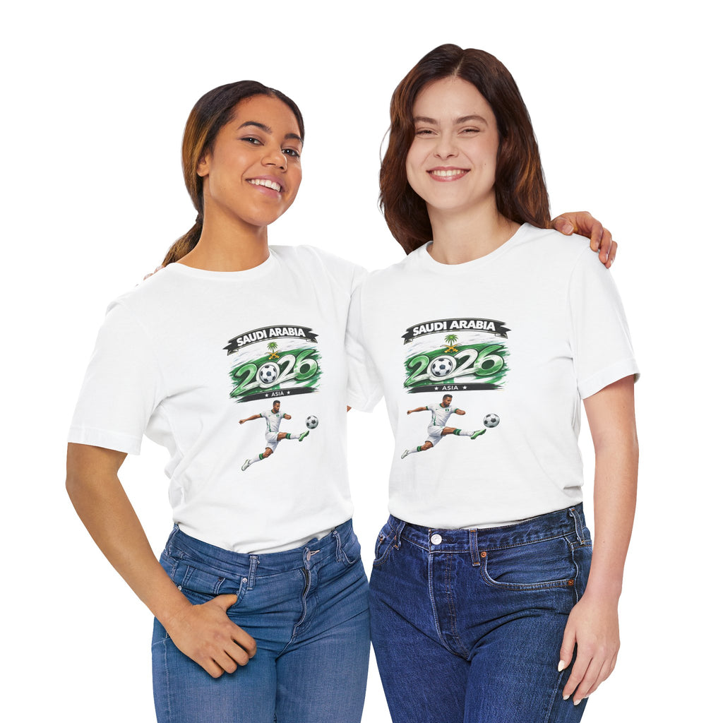 Saudi Arabia 2026 Soccer T-Shirt – Football Fan Jersey
