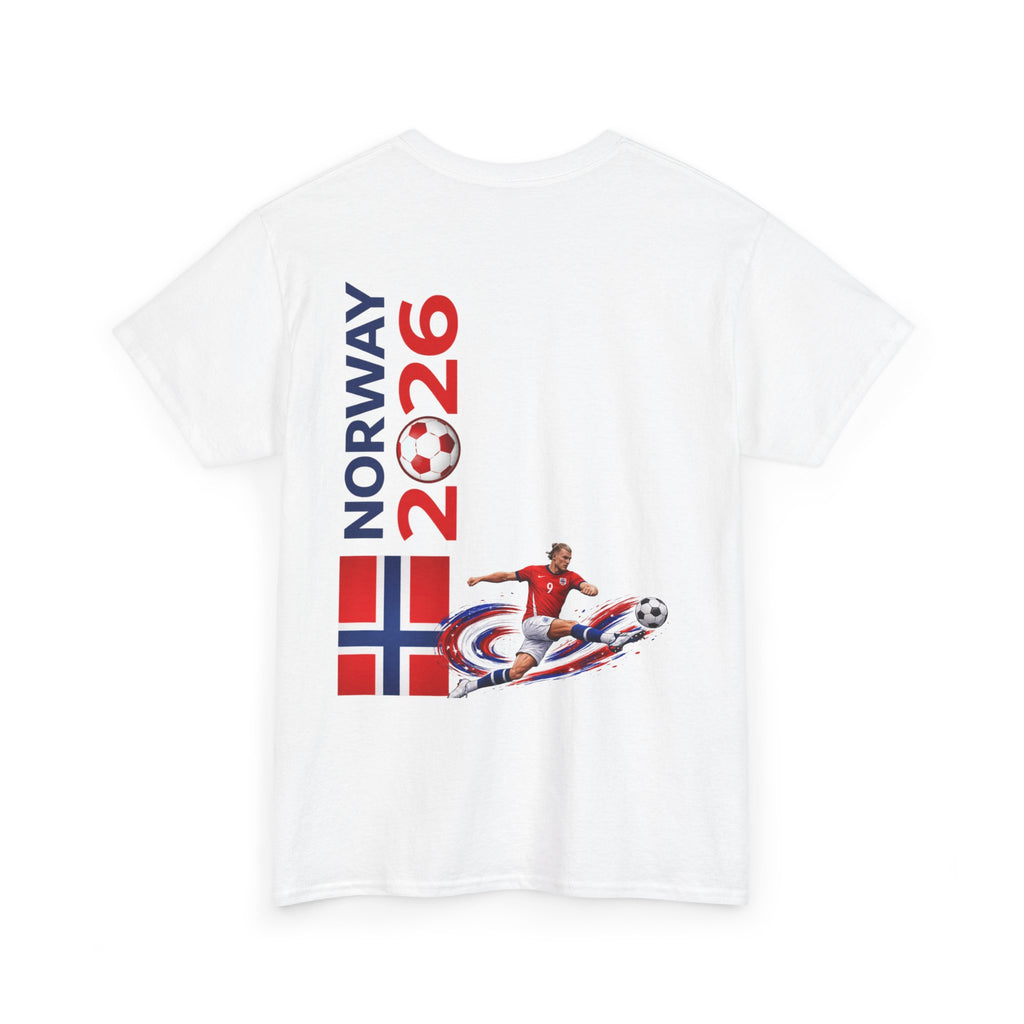 Norway Flag Soccer Tee – Norway 2026 Football Fan T-Shirt