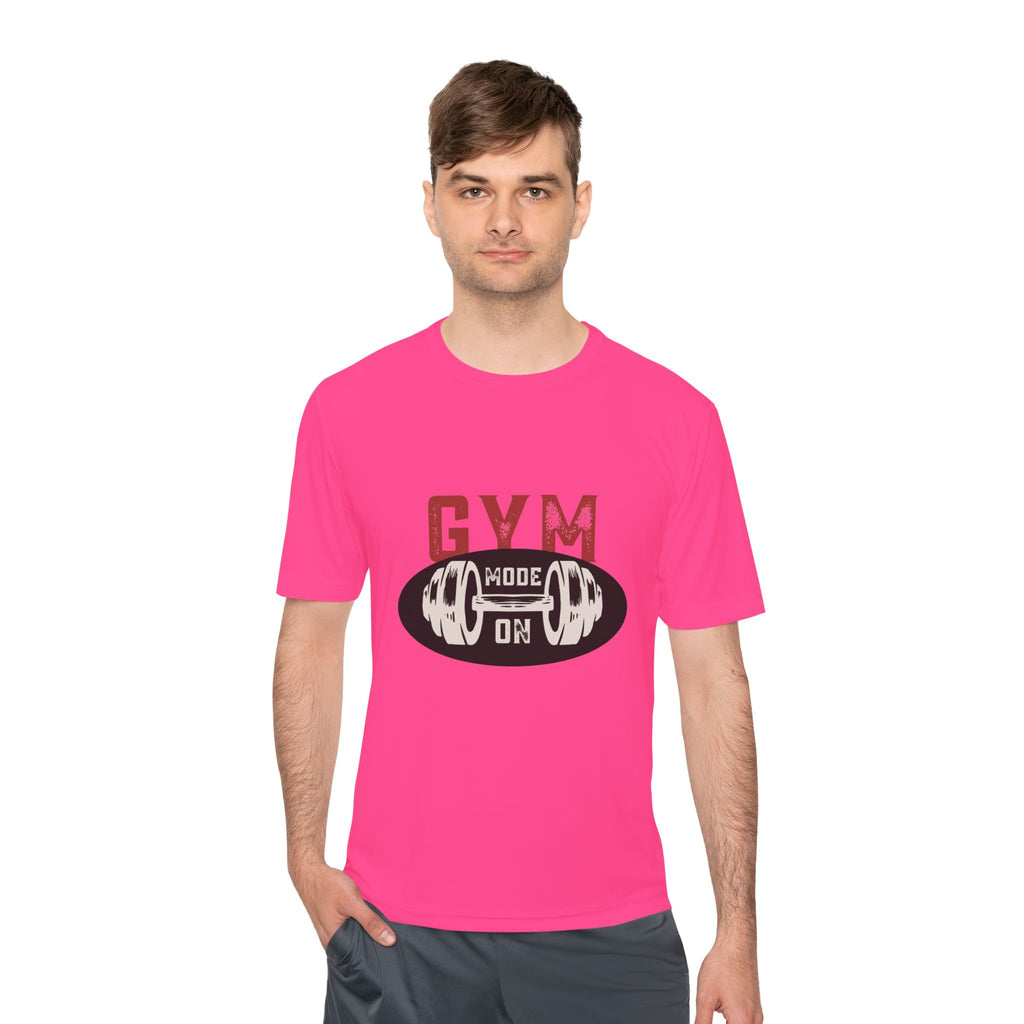 Gym Mode On Moisture-Wicking Tee