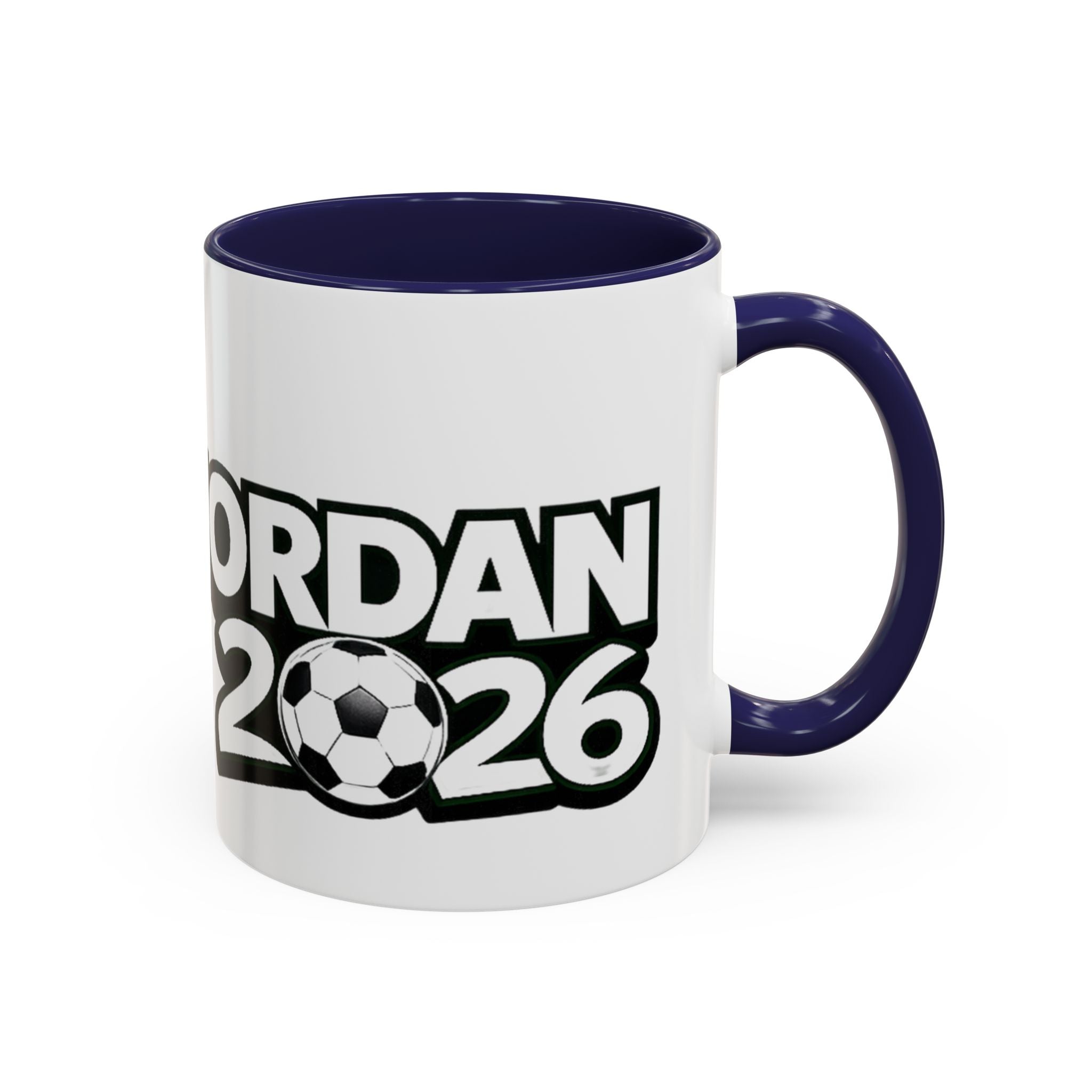 Jordan 2026 Soccer Fan Accent Coffee Mug