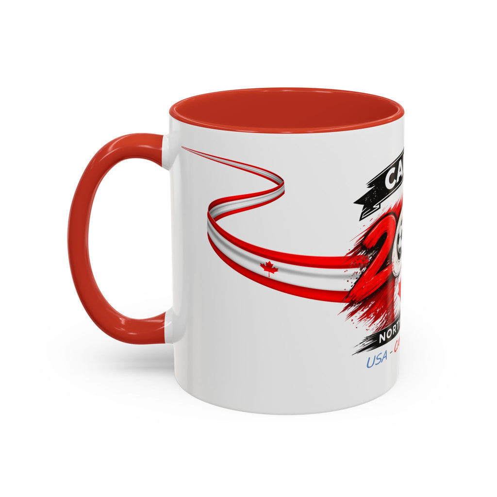 Canada 2026 Soccer Cup Mug — North America USA-Canada-Mexico Cup Coffee Mug