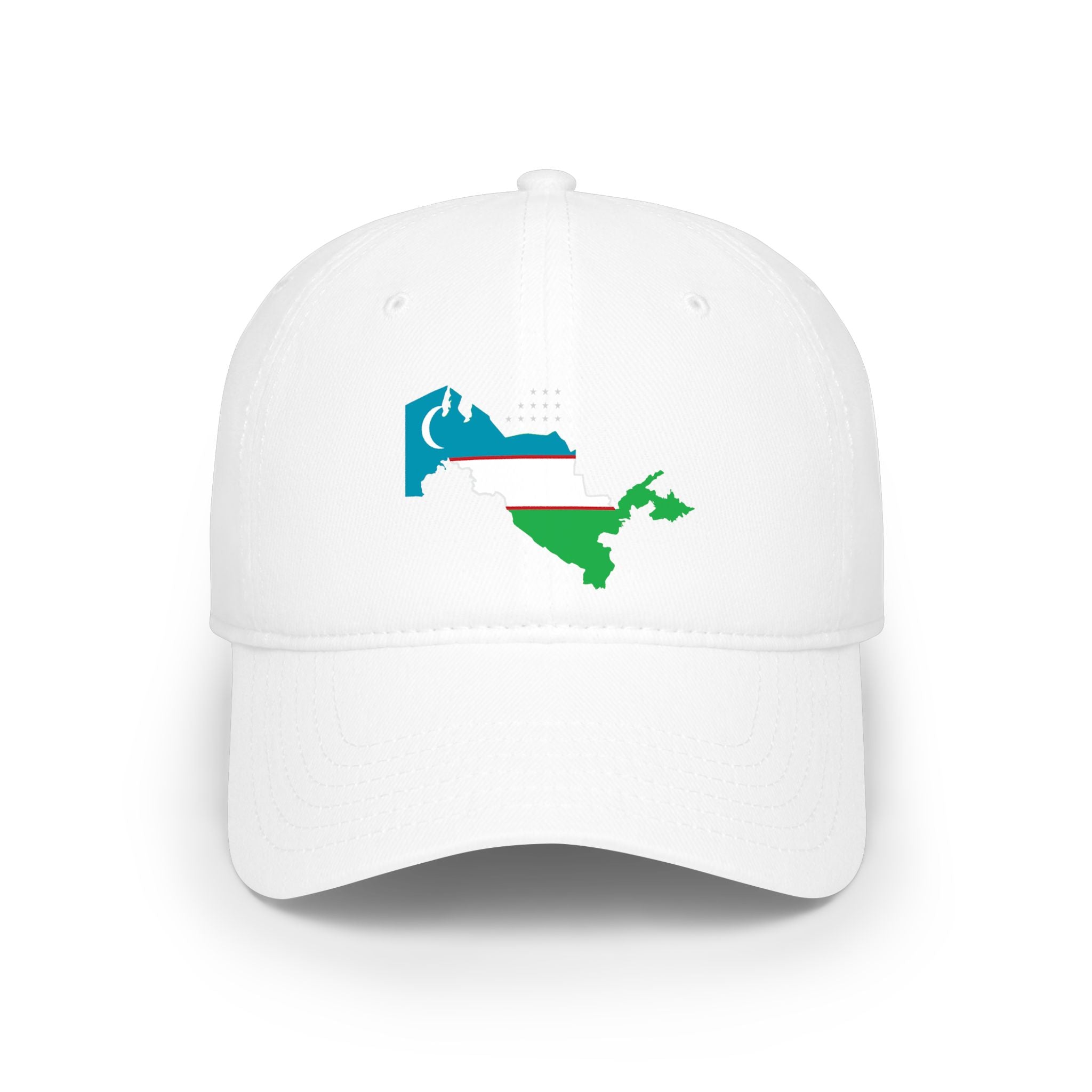 Uzbekistan Low Profile Baseball Cap