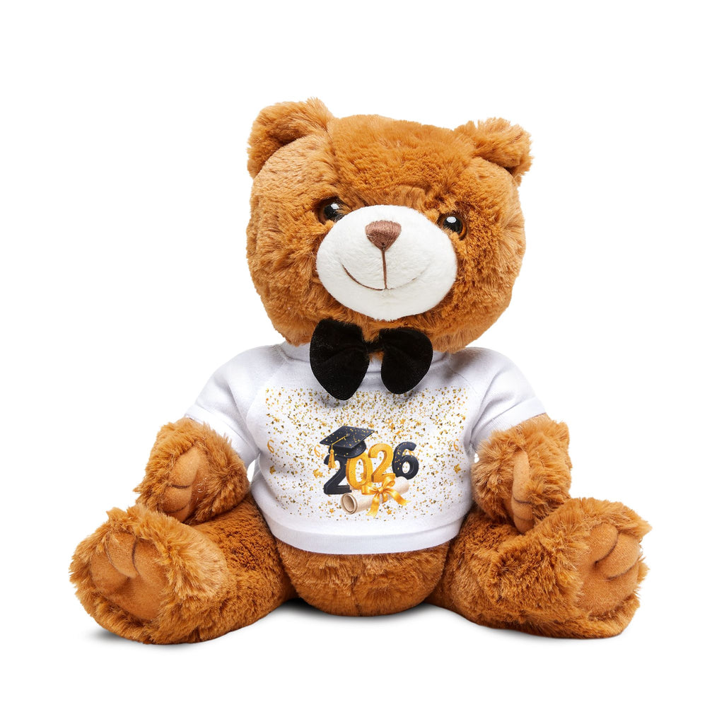 Graduation Teddy Bear with '2026' T‑Shirt