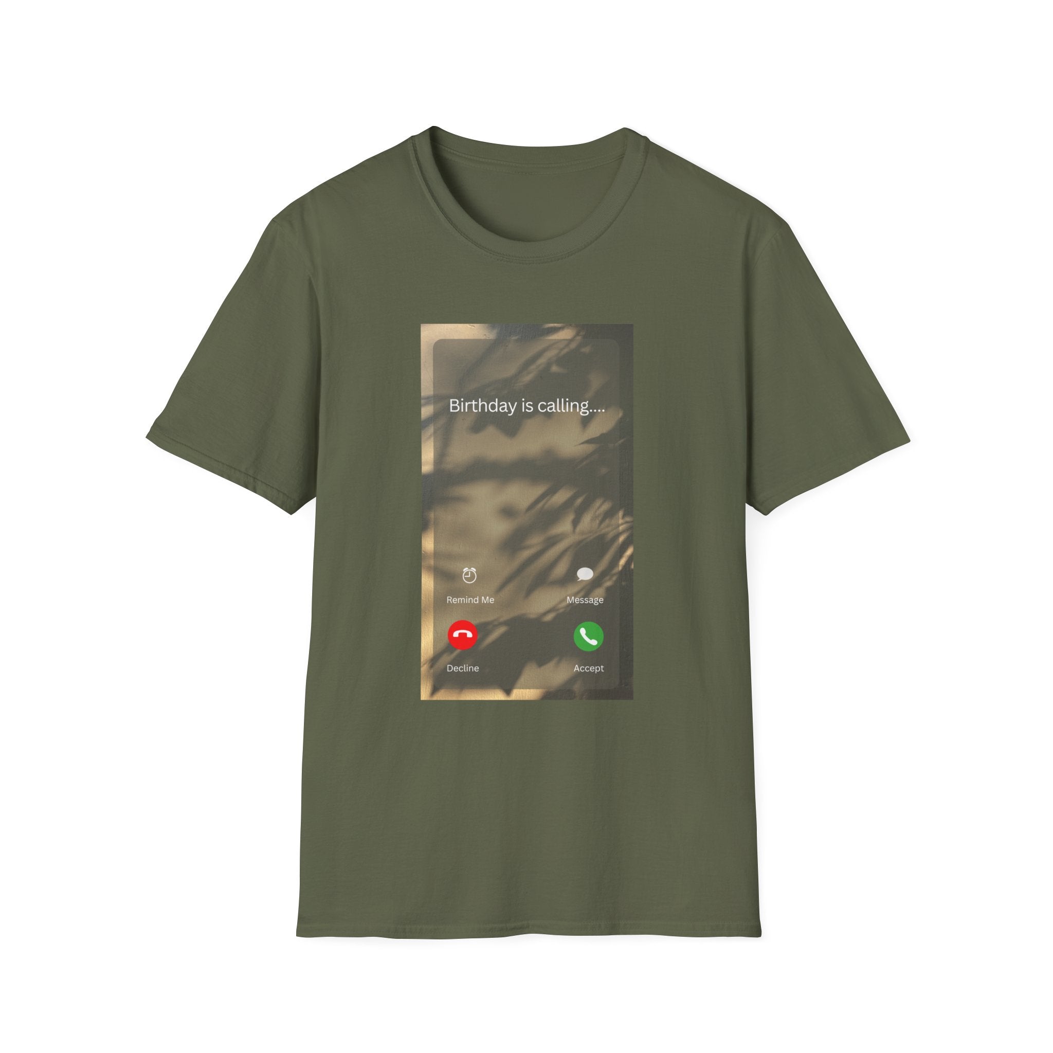 Birthday Is Calling Unisex T-Shirt