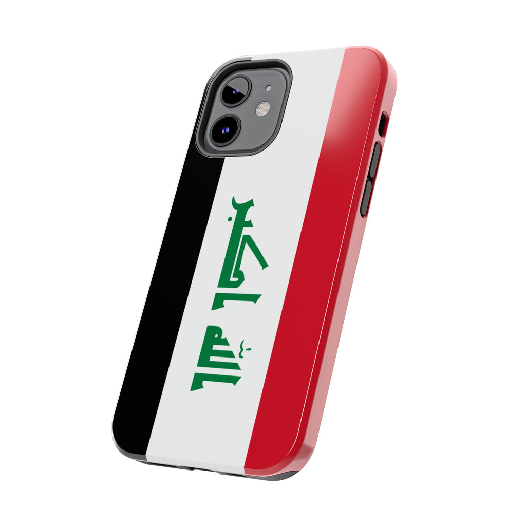 Iraq Flag Tough Phone Case — Durable Patriotic iPhone/Android Cover