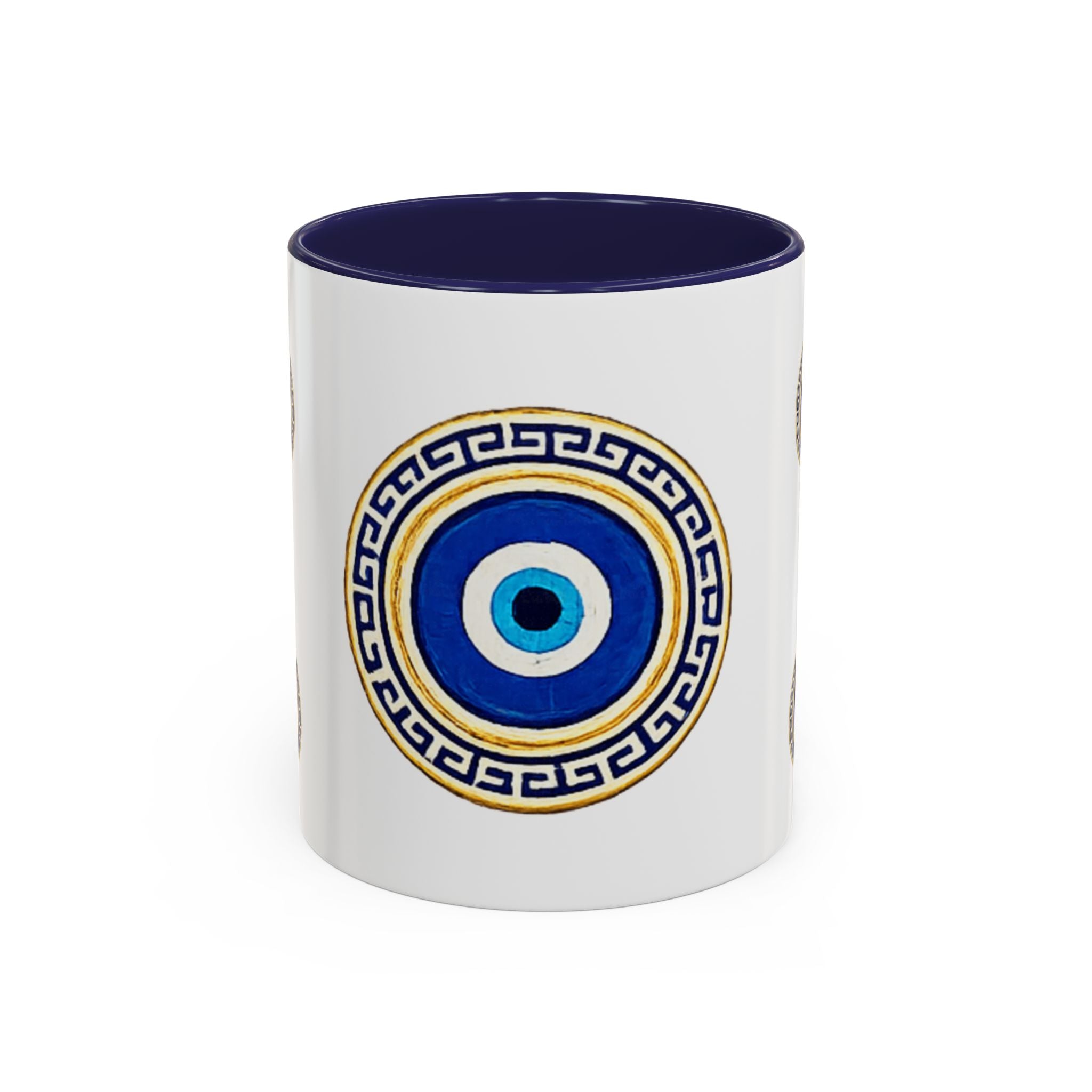 Evil Eye Accent Coffee Mug