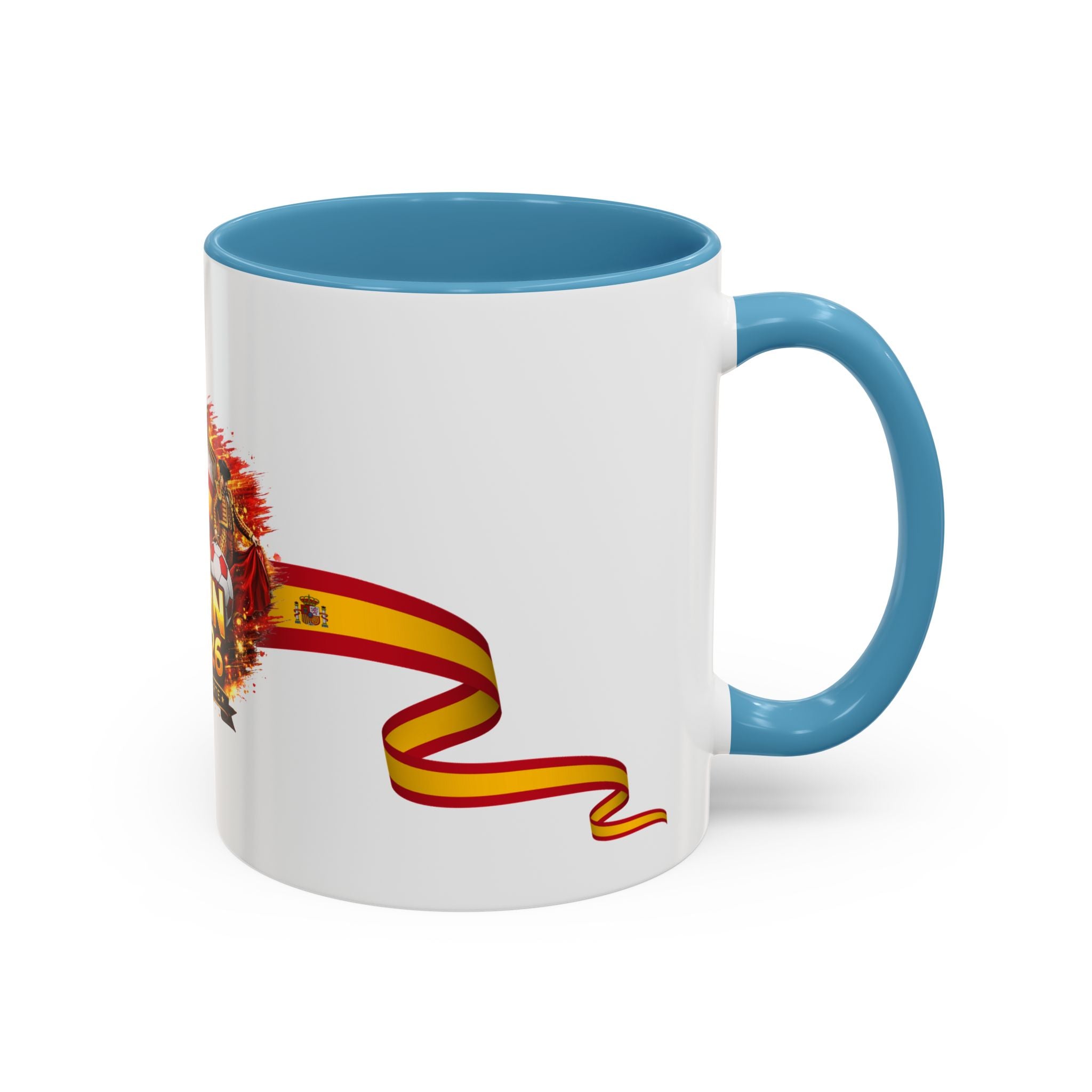Spain 2026 Soccer Mug – Spain Futbol Fuerte Accent Coffee Cup (11/15oz)