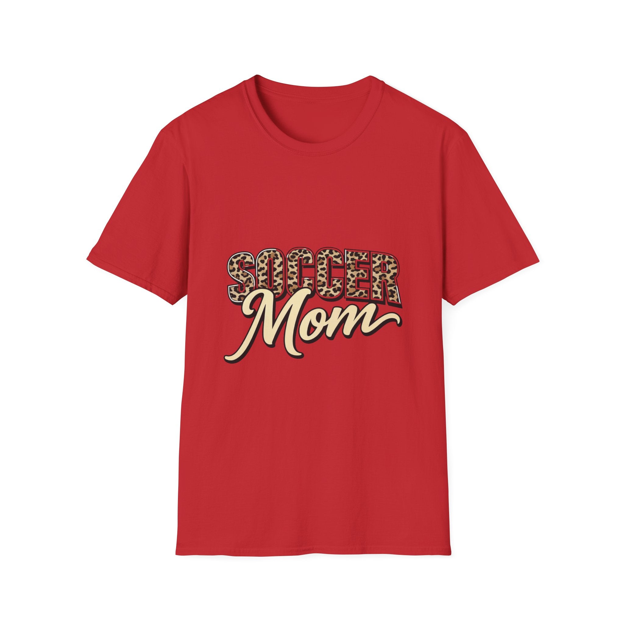Soccer Mom Leopard Print T-Shirt