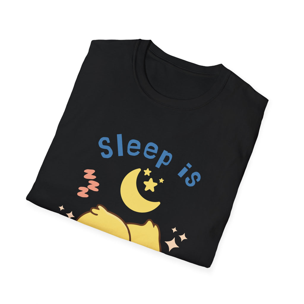 Sleep Is My Sport T-Shirt — Cute Sleeping Duck Graphic Tee