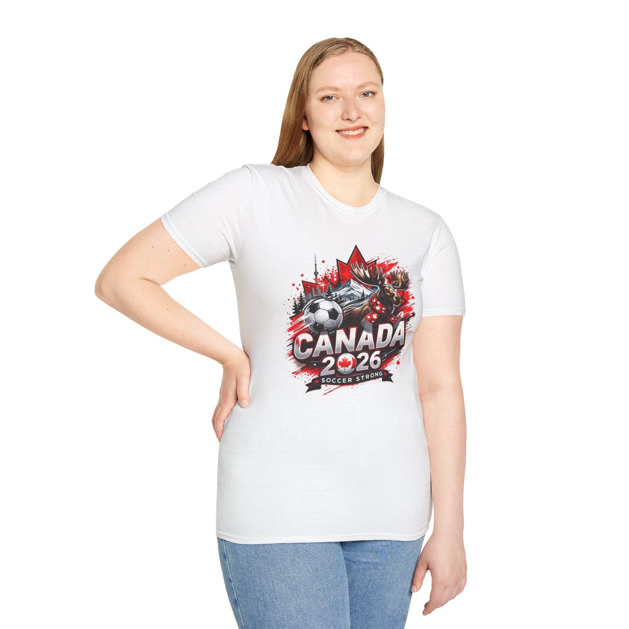 Canada 2026 Soccer T-Shirt — Canada Soccer Strong Fan Tee
