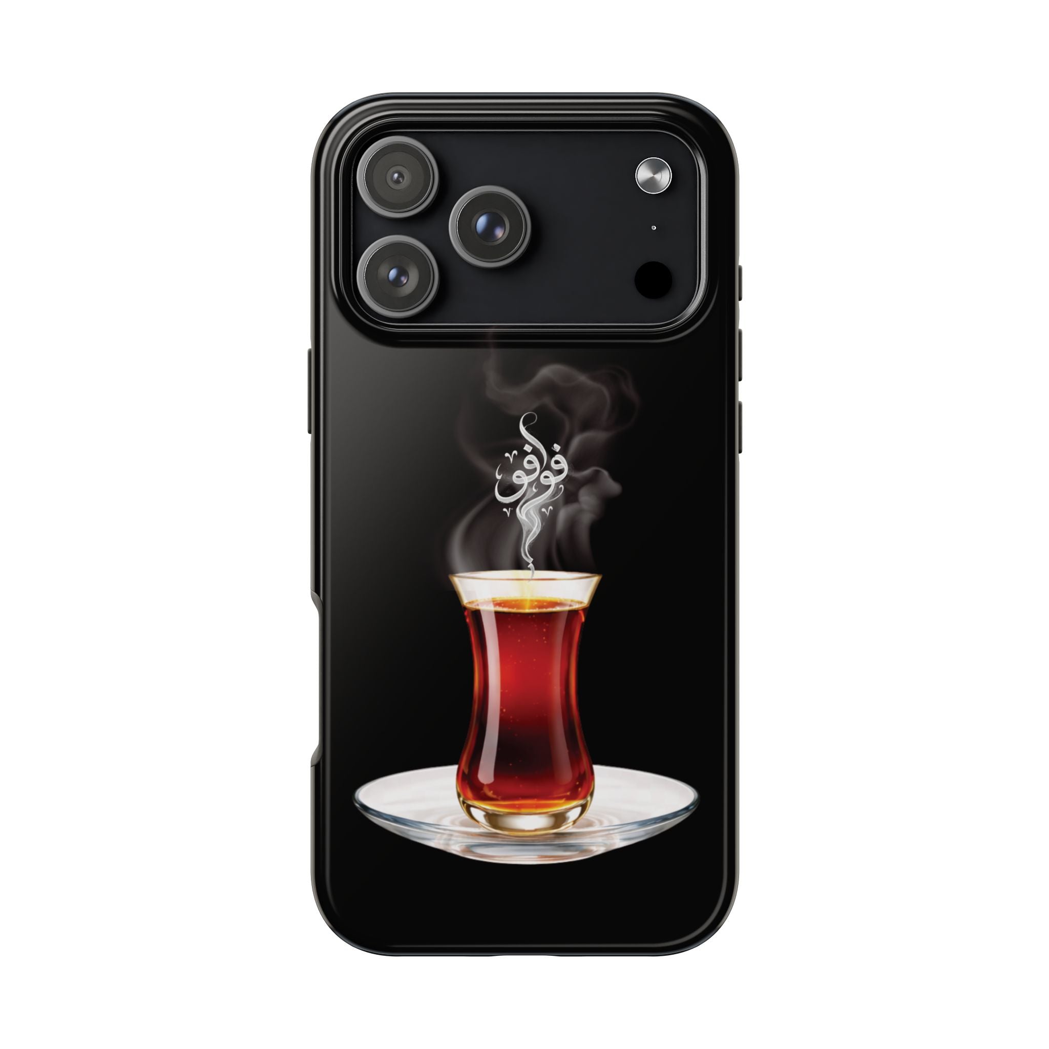 fofo Tough Phone Case — Steaming Turkish Tea Design