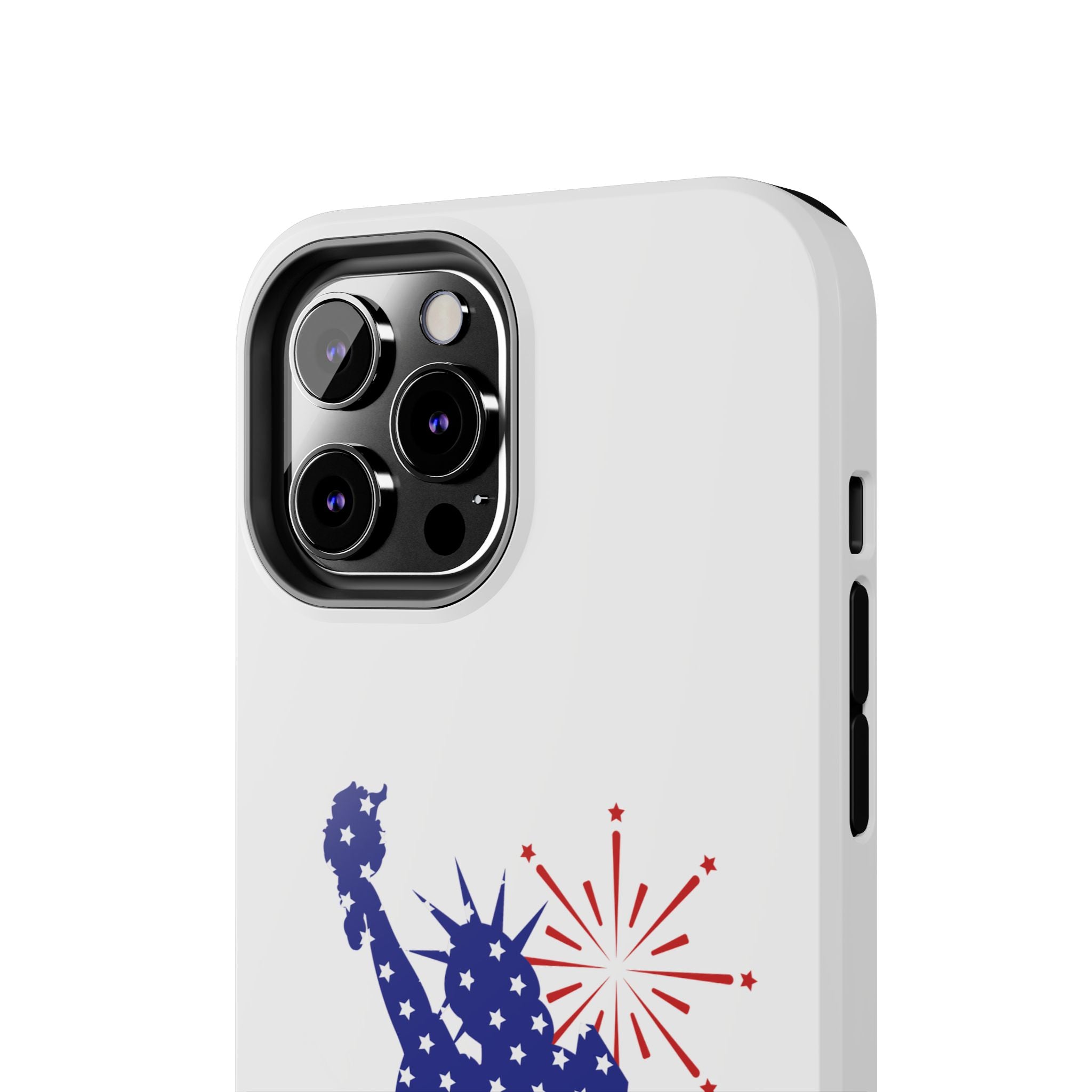 4th of July Tough Phone Case — Statue of Liberty USA Flag Design