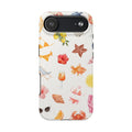 Summer Seashells Pattern Tough Phone Case — Beach Vacation Phone Cover