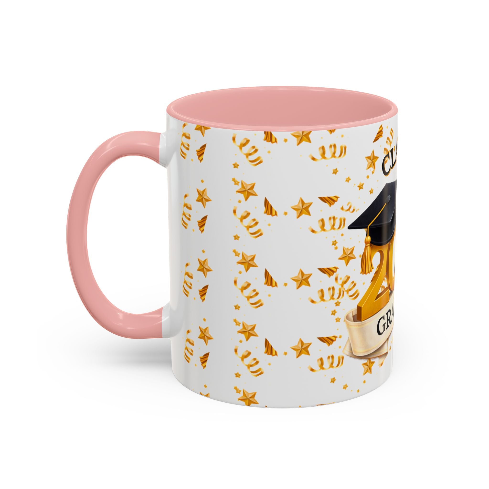 Class of 2026 Graduate Accent Coffee Mug – Black Interior, Graduation Gift