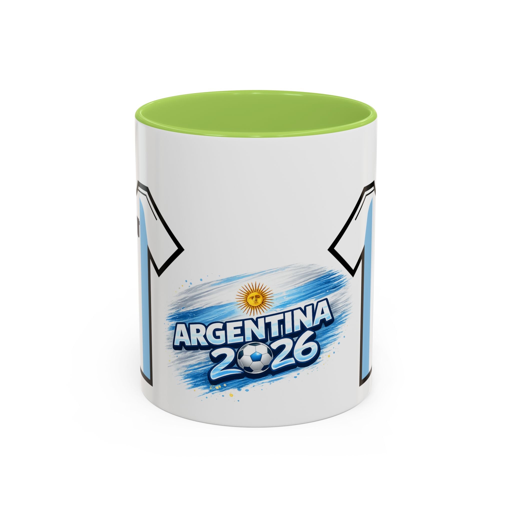 Argentina 2026 Soccer Mug – Blue/White Jersey Coffee Cup