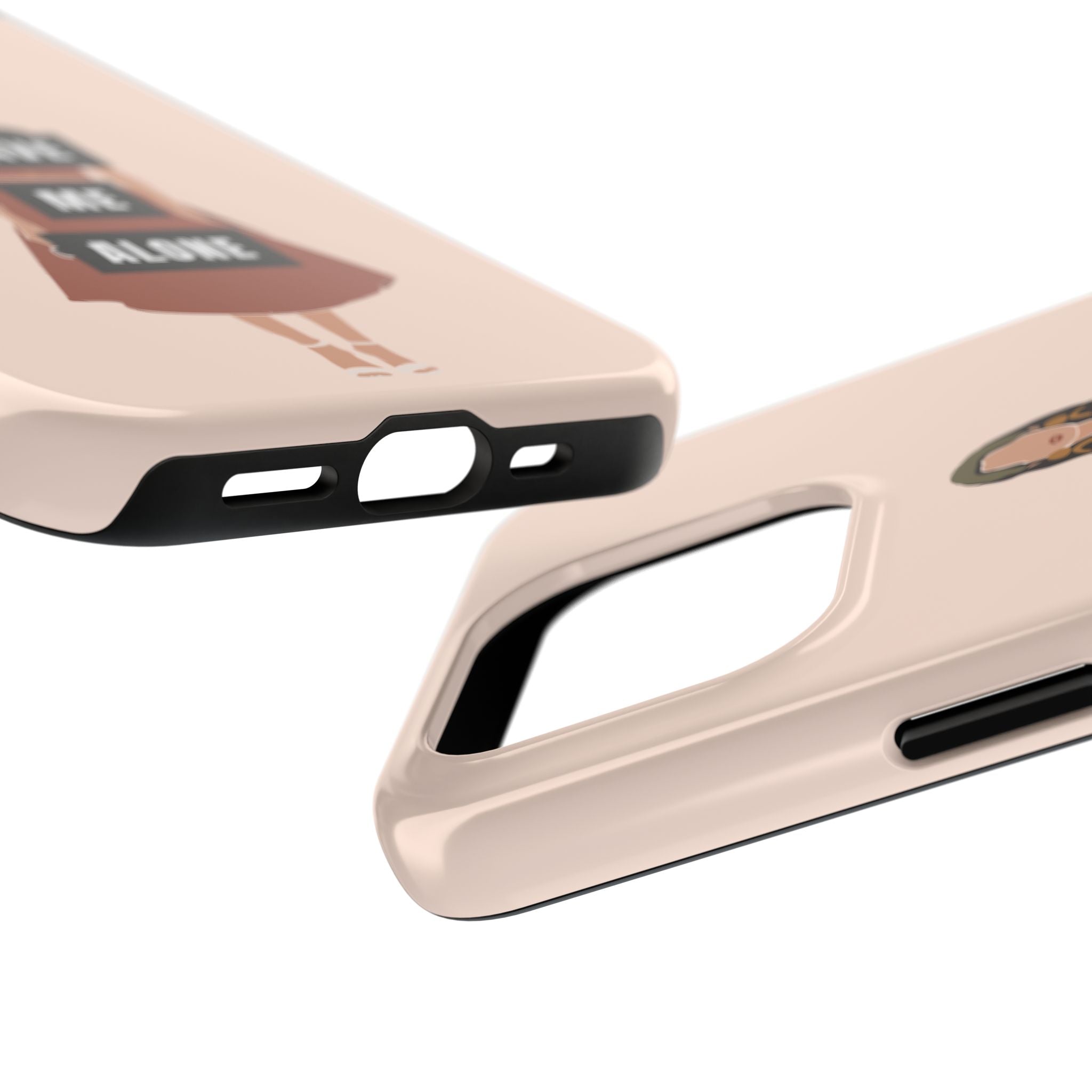 Leave Me Alone Phone Case — Tough Protective iPhone Case with Bold Statement Design