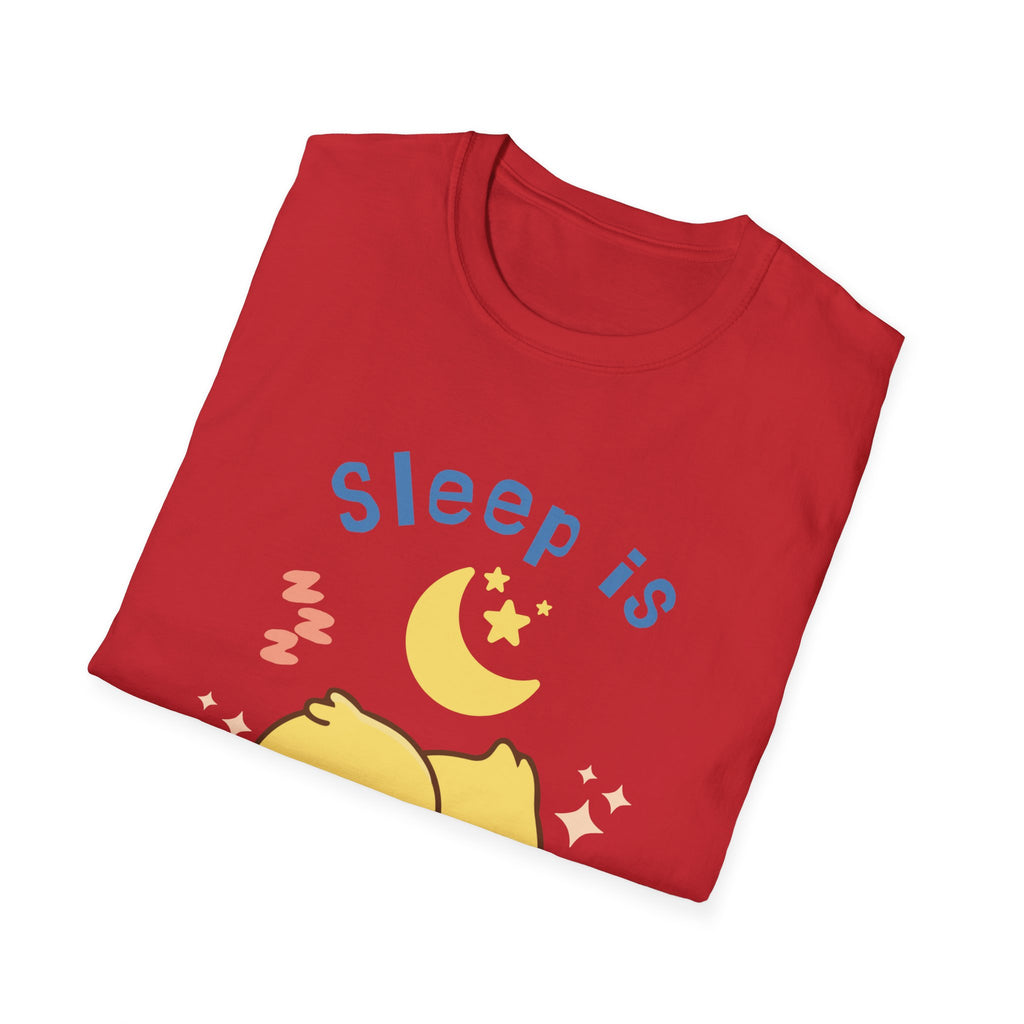 Sleep Is My Sport T-Shirt — Cute Sleeping Duck Graphic Tee