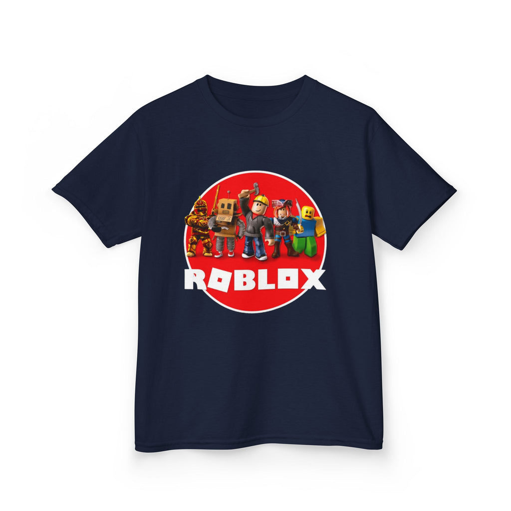Kids Roblox Logo T‑Shirt — Gamer Graphic Tee for Boys & Girls
