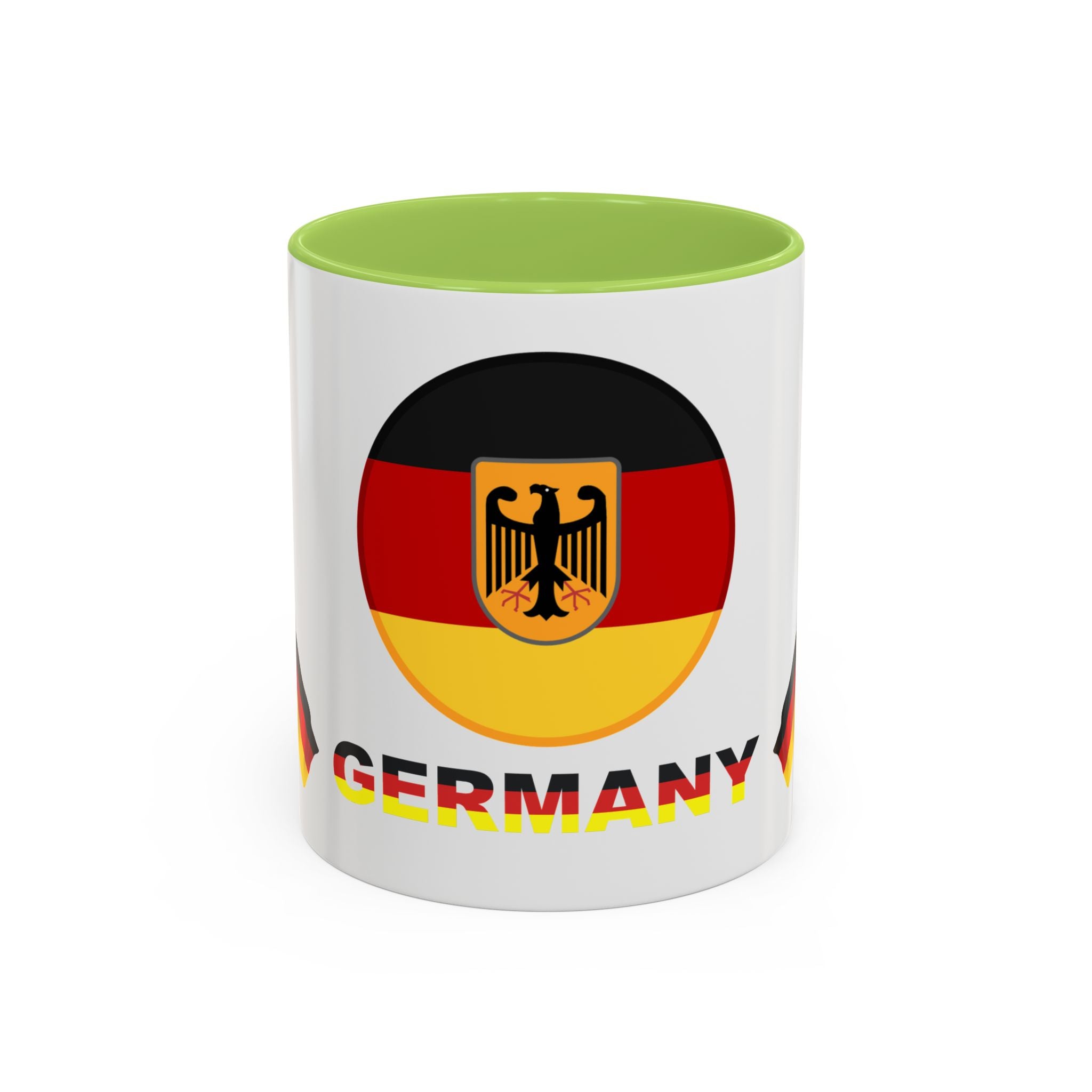 Germany Flag Coffee Mug — German Pride Accent Mug (11/15oz)