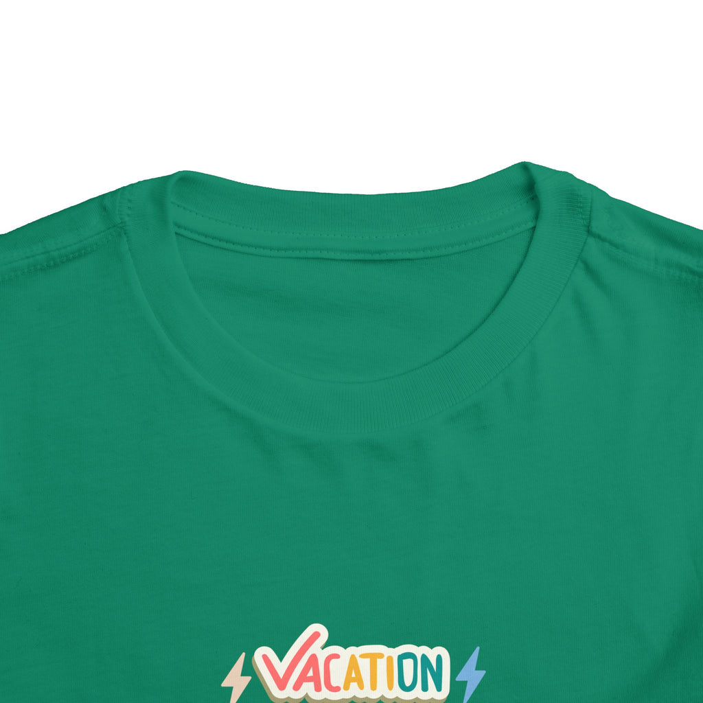 Toddler Tee – "Vacation Mode" Beach Graphic Kids Shirt