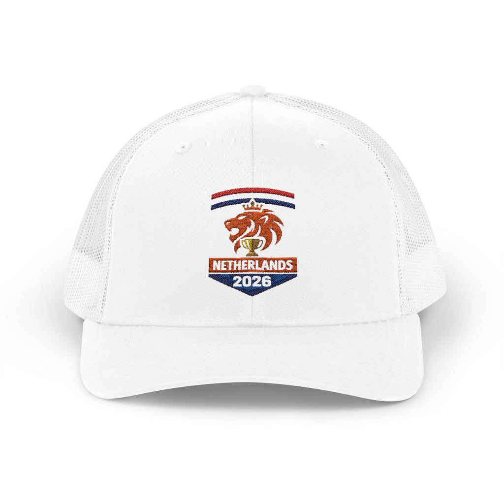 Netherlands 2020 Lion Snapback Trucker Cap — Embroidered Dutch Pride Hat