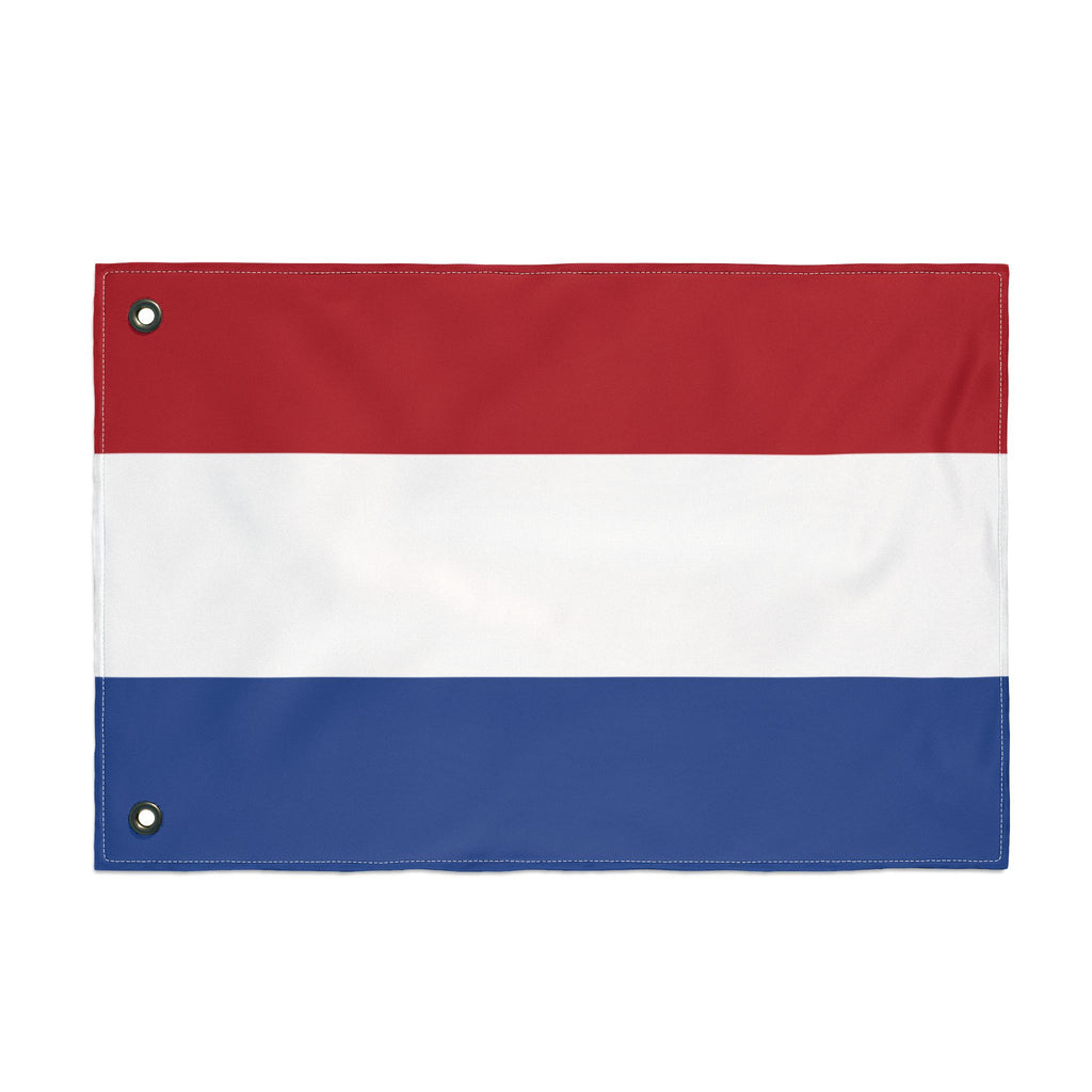 Netherlands Flag - Double-Sided Outdoor Flag (Red White Blue)