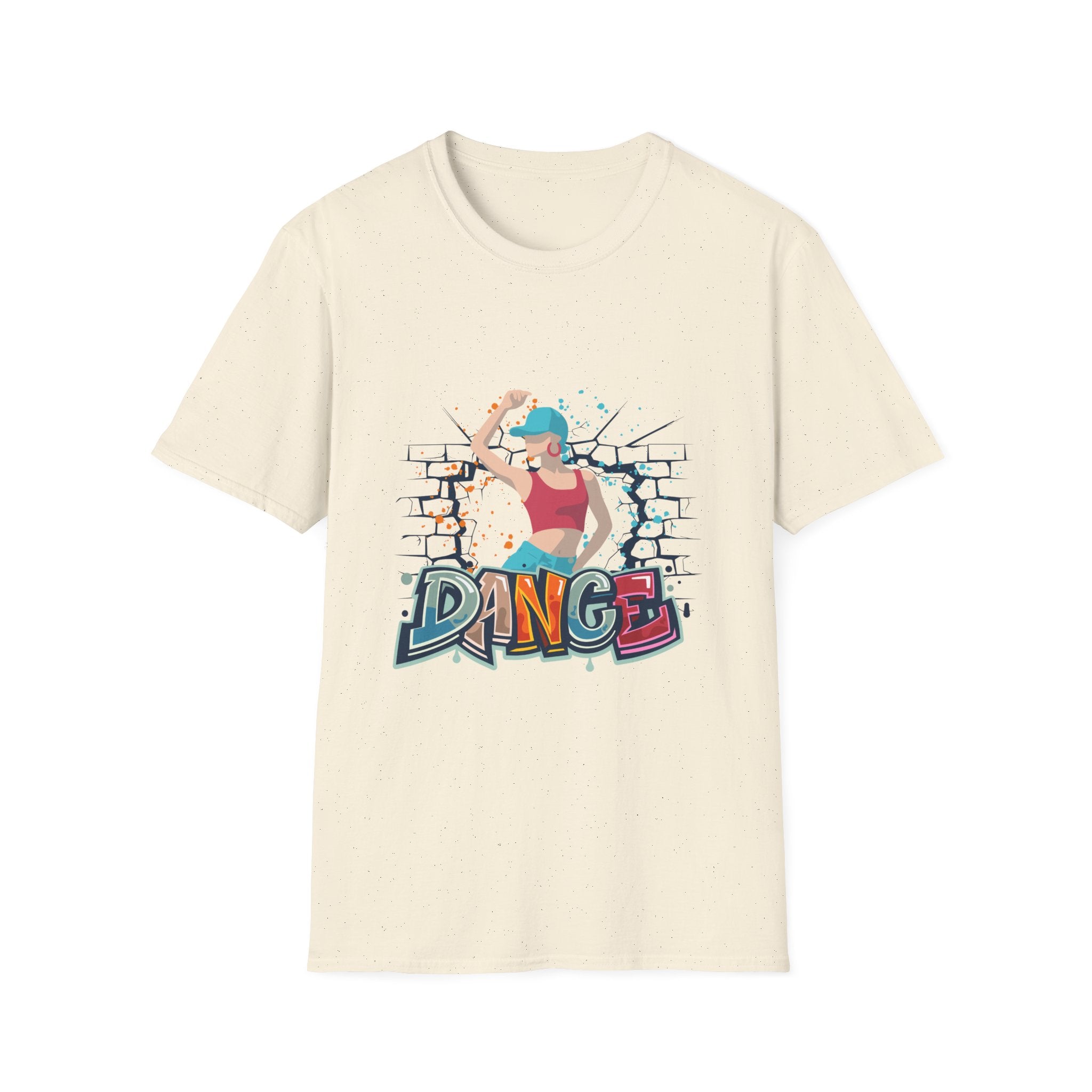Dance Graffiti T-Shirt — Urban Street Dancer Graphic Tee