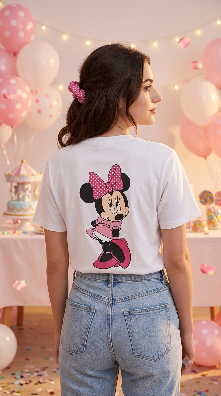 Birthday Girl T-Shirt — Pink Minnie Mouse Inspired Tee