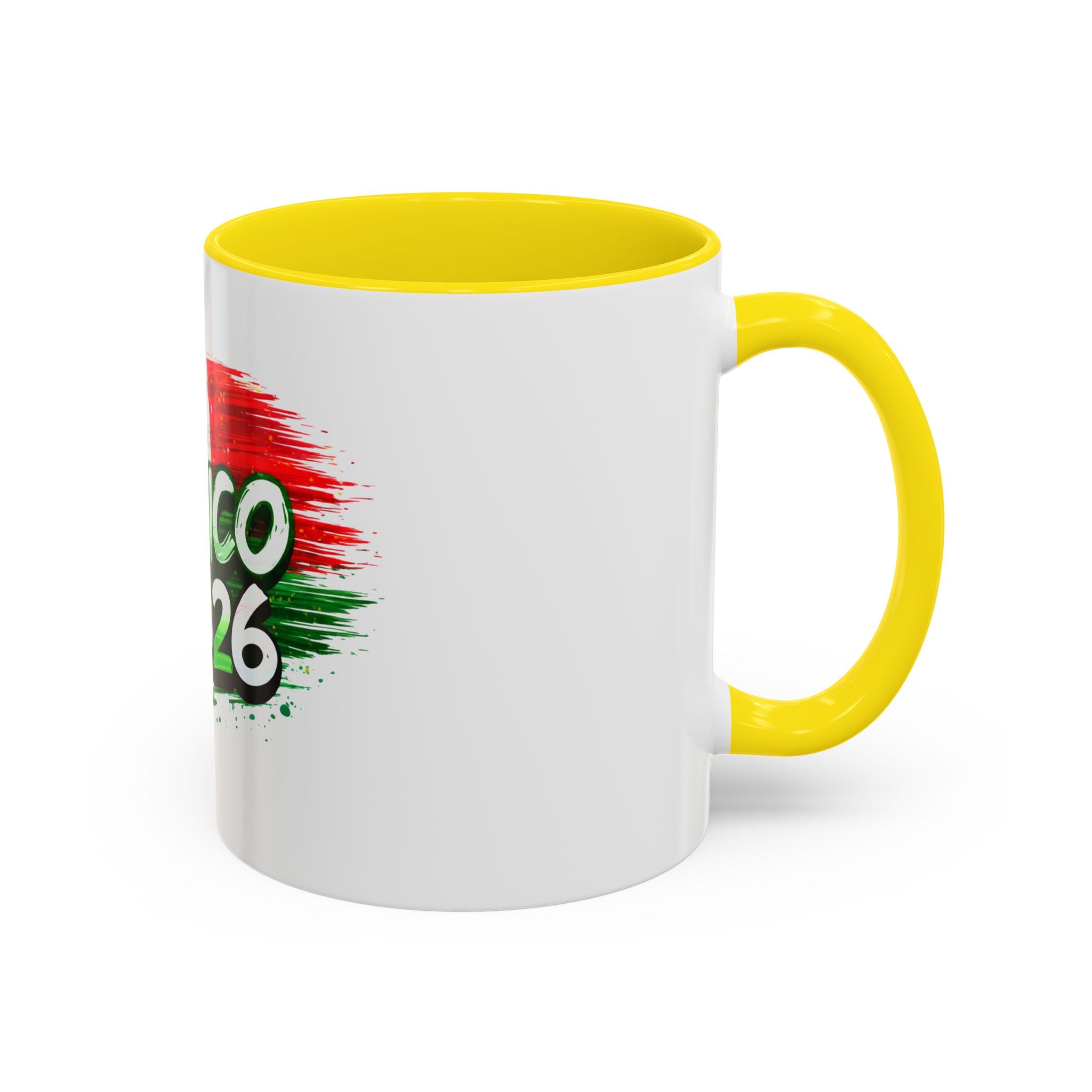 Mexico 2026 Soccer Mug — Mexican Flag Football Cup Coffee Cup (11/15oz)