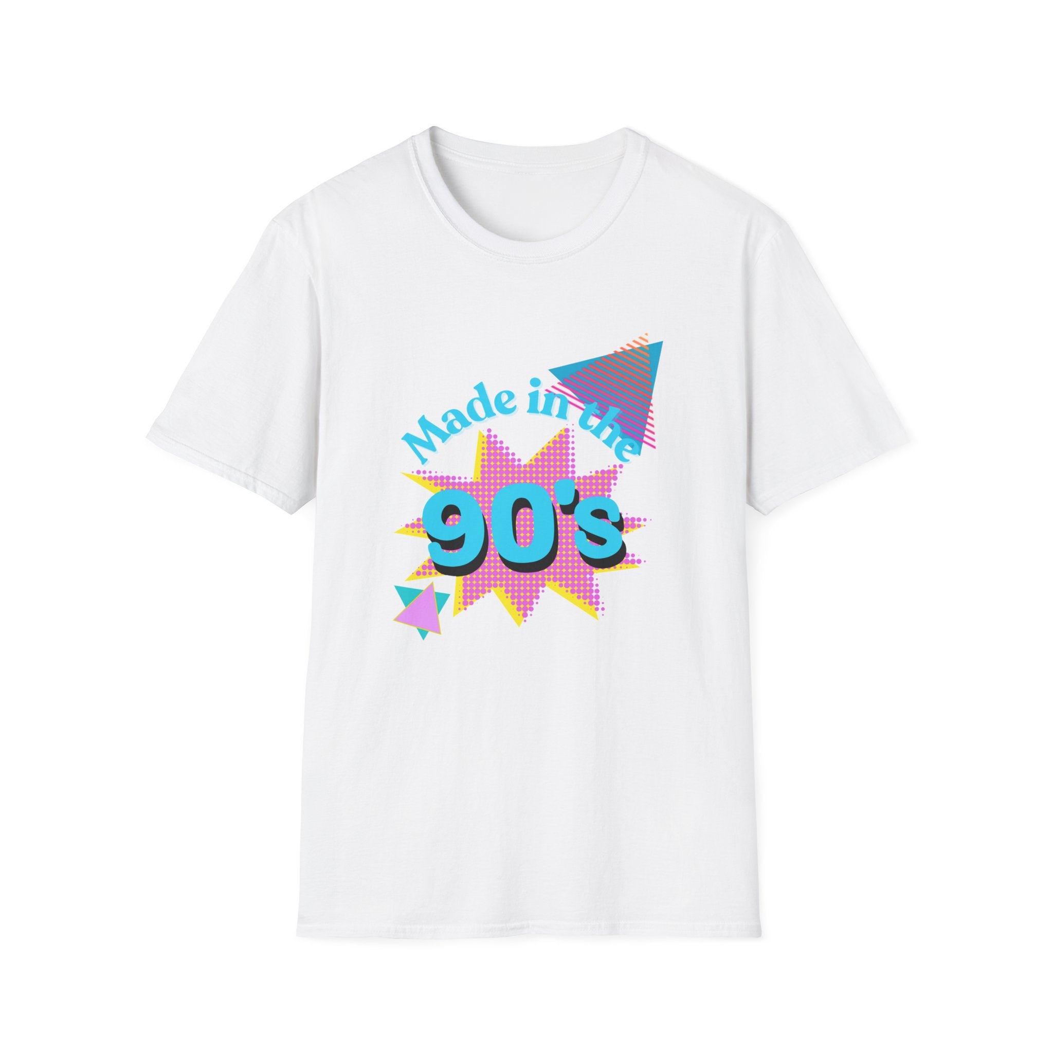 90s Retro Graphic T-Shirt – "Made in the 90's" Nostalgia Tee