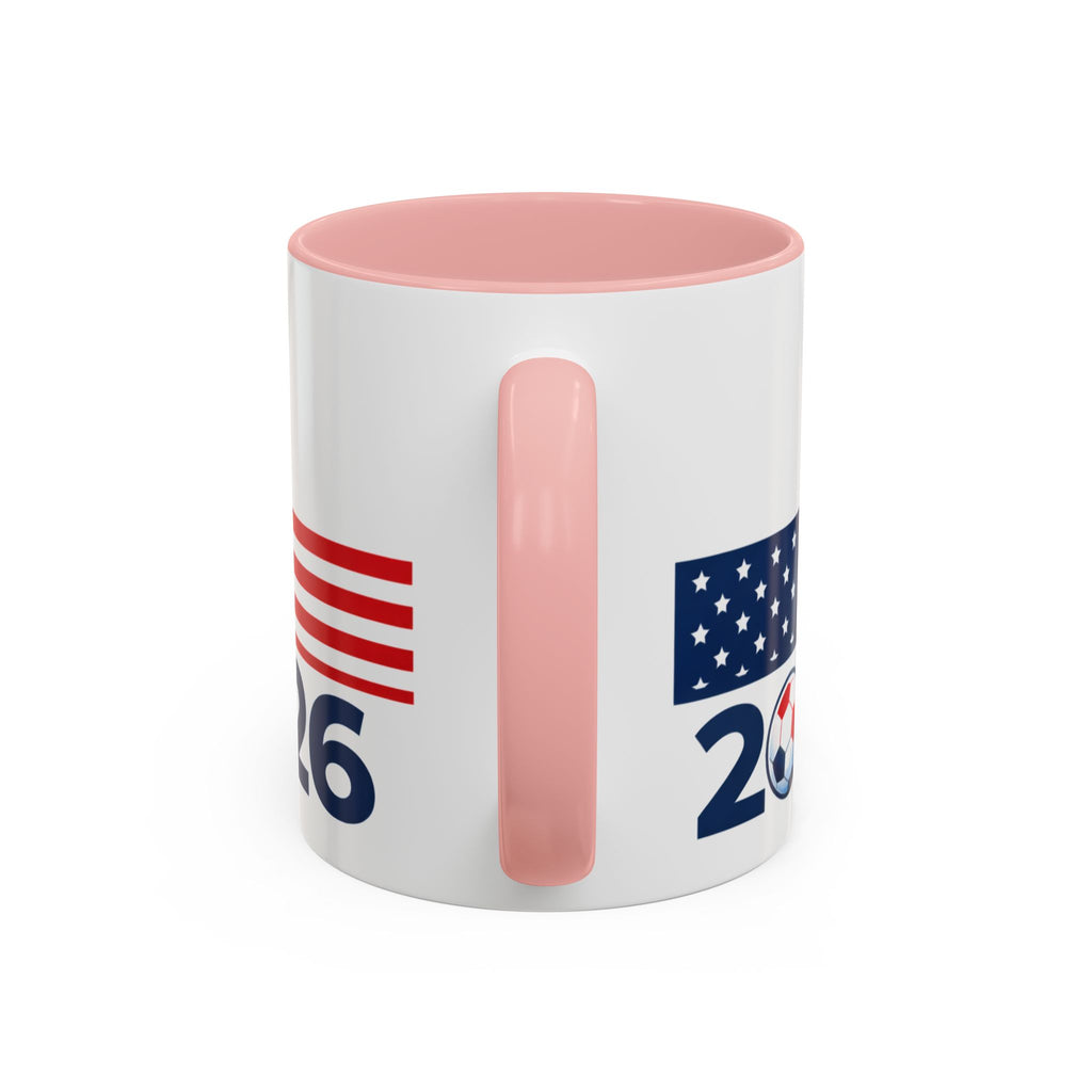 2026 cup USA+Canada Soccer Coffee Mug — 11/15oz Accent