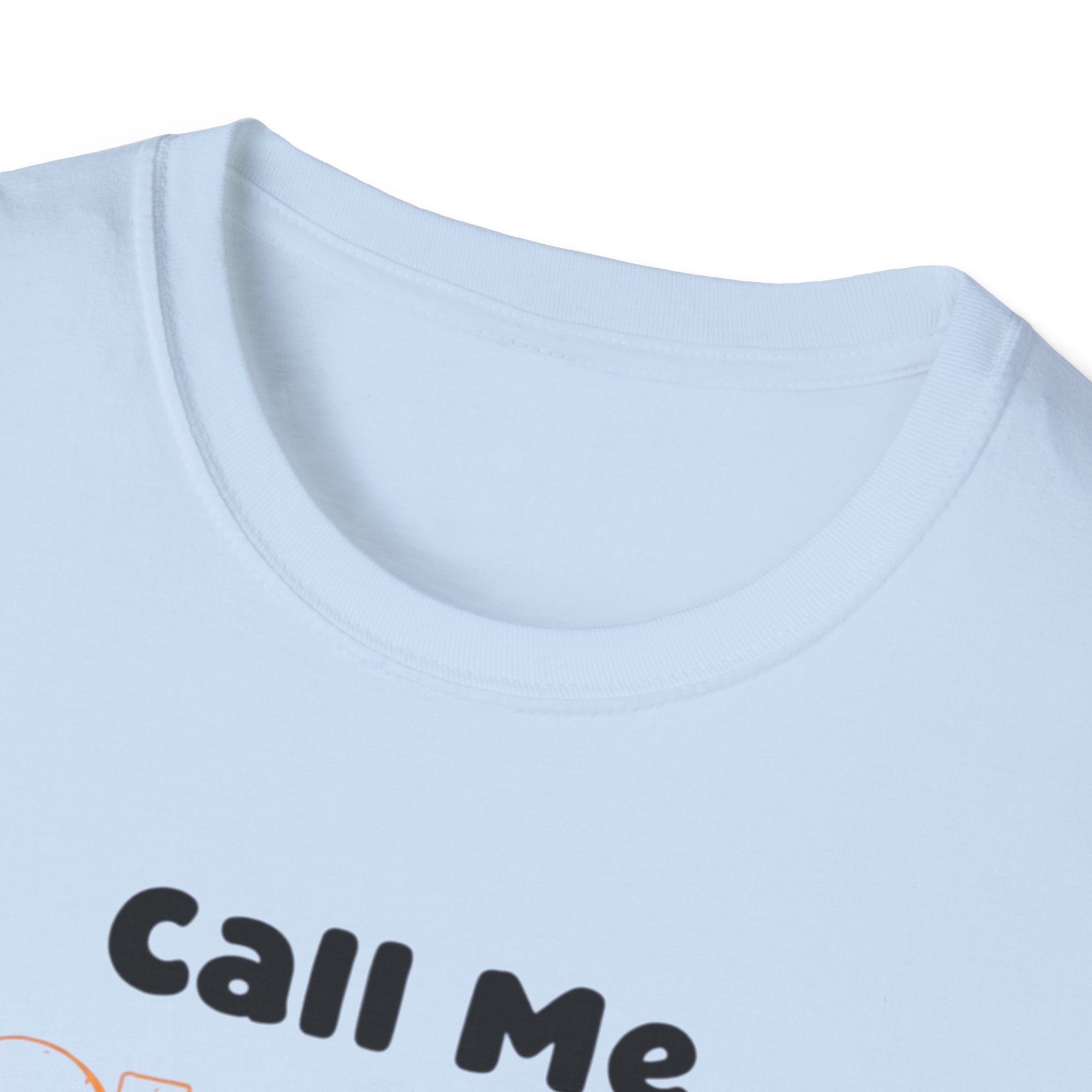 Call Me Short Cat unisex T-Shirt — Funny Retro Kitten Tee ("Call Me Short One More Time")