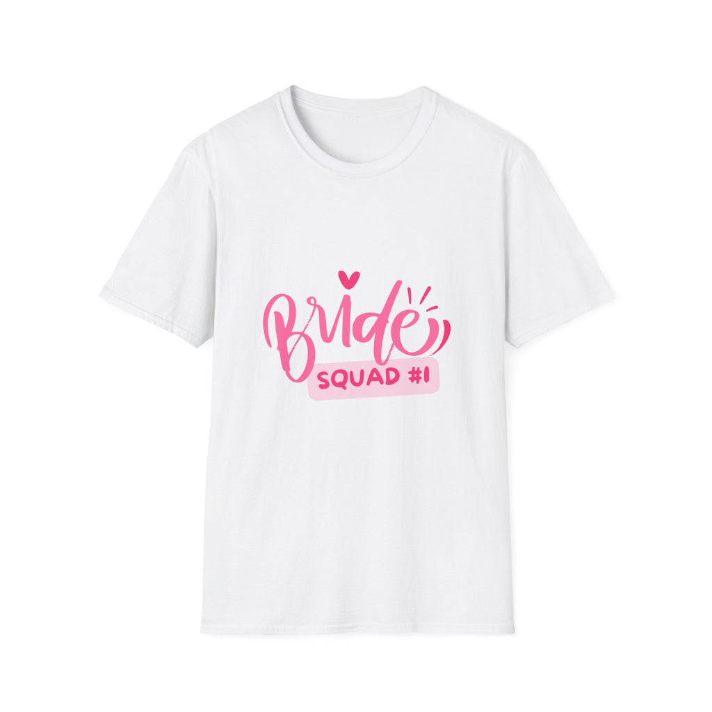 Bride Squad #1 T-Shirt — Bachelorette Party Matching Tee
