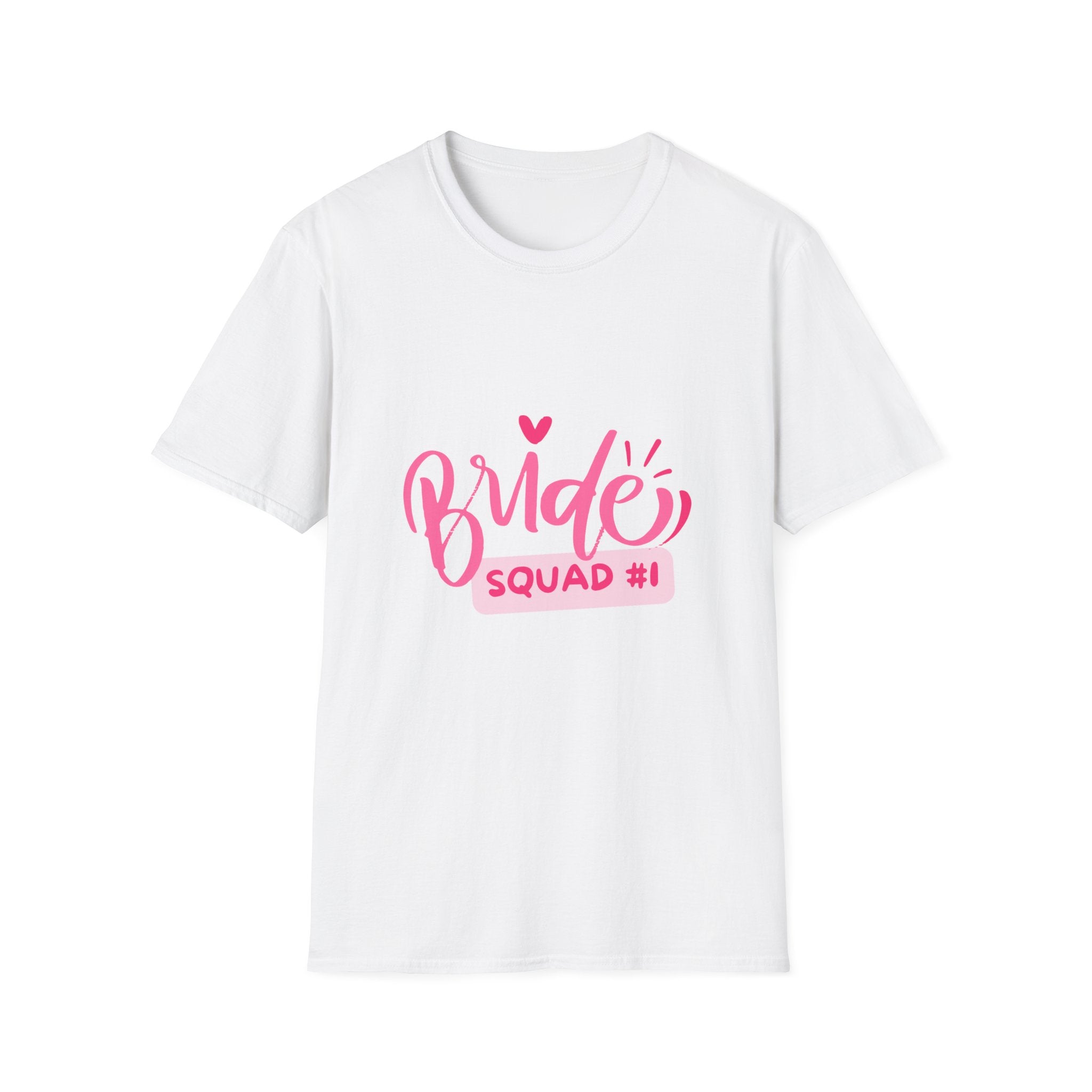 Bride Squad #1 T-Shirt — Bachelorette Party Matching Tee