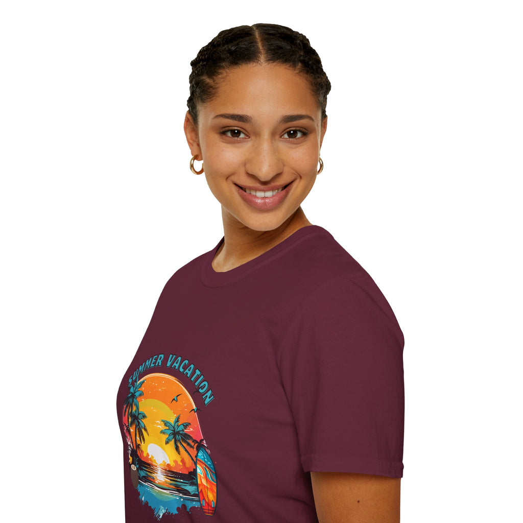 Summer Vacation Graphic T-Shirt