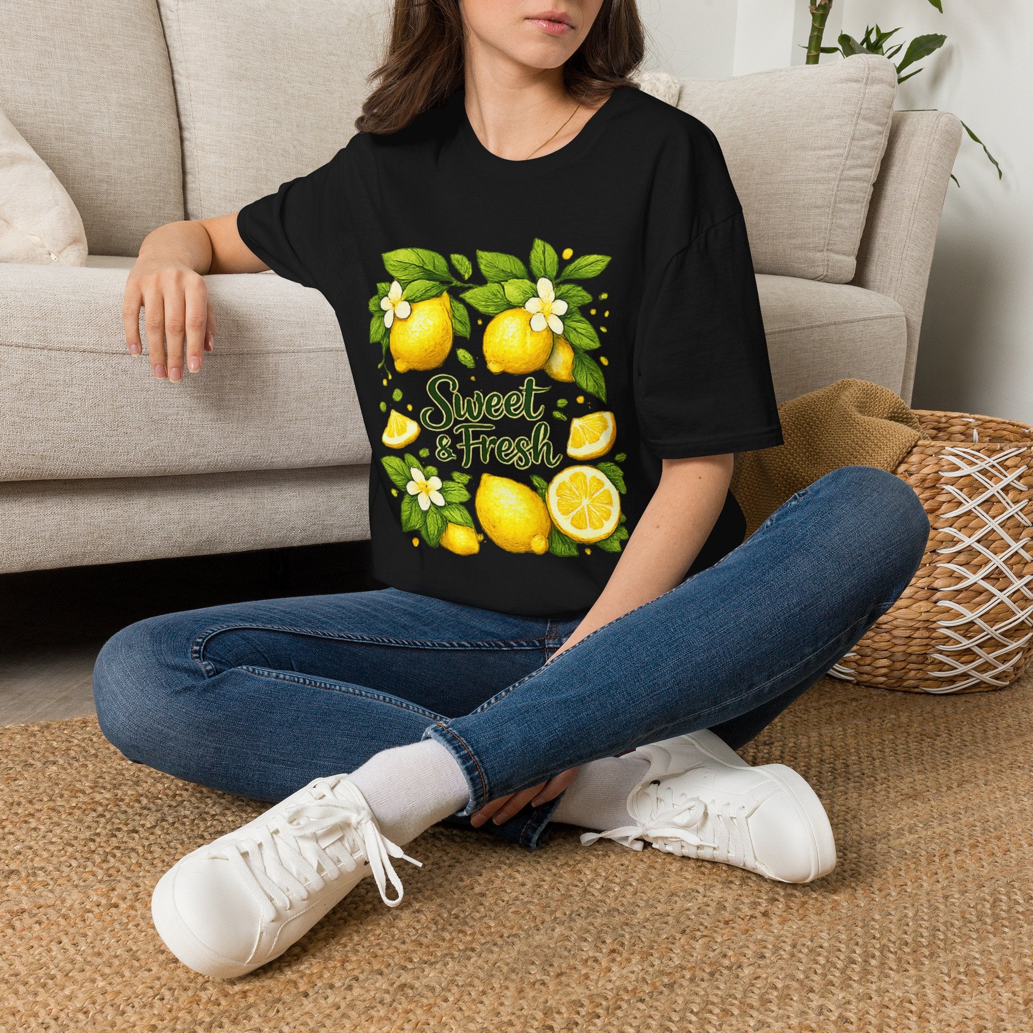 Lemon Sweet & Fresh Uni Sex T-Shirt