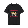 Burger & Fries Graphic T-Shirt — "We Go Together" Cute Matching Tee
