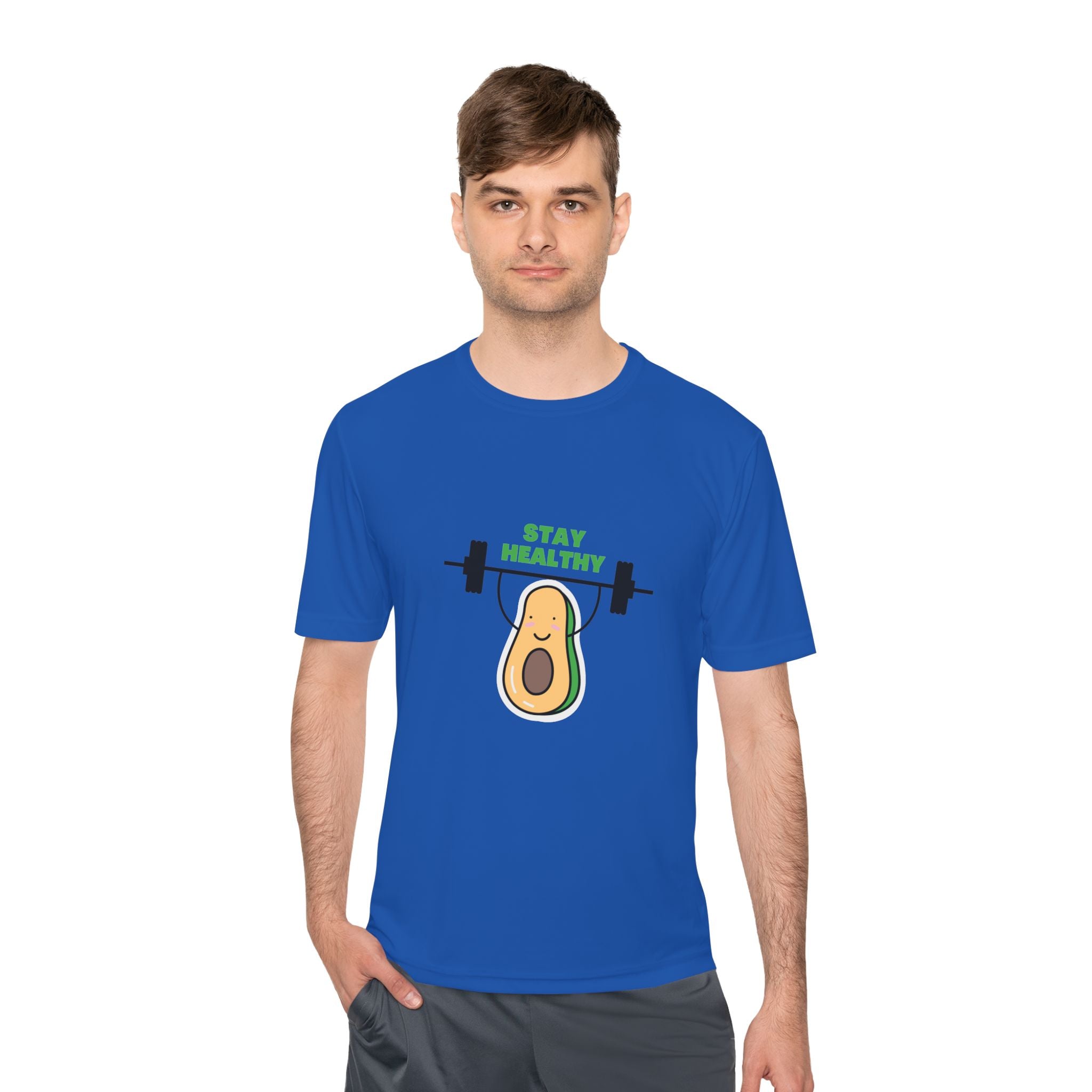 Stay Healthy Avocado Weightlifting Tee