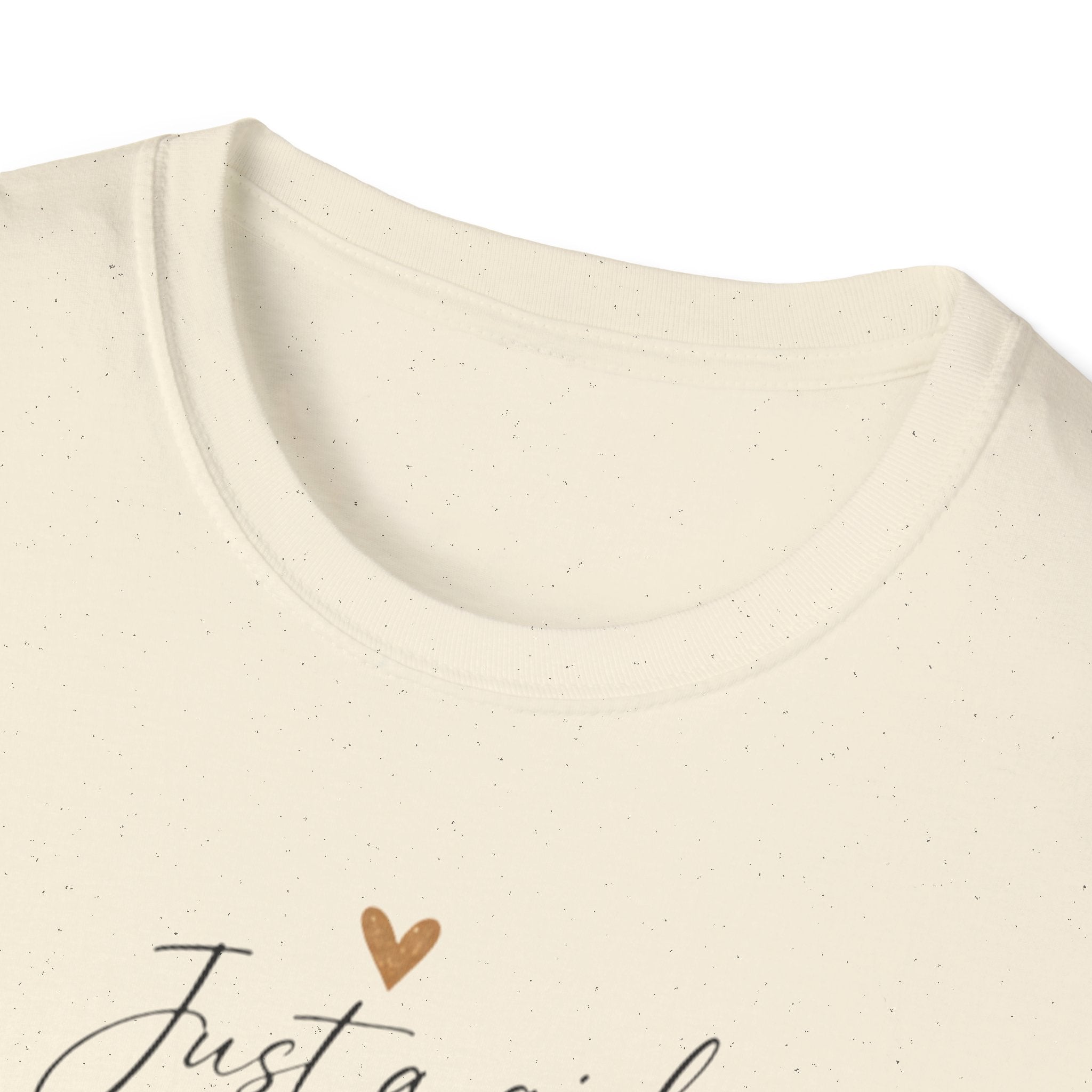 T-Shirt — “Just a Girl Who Loves Books” Literary Graphic Tee