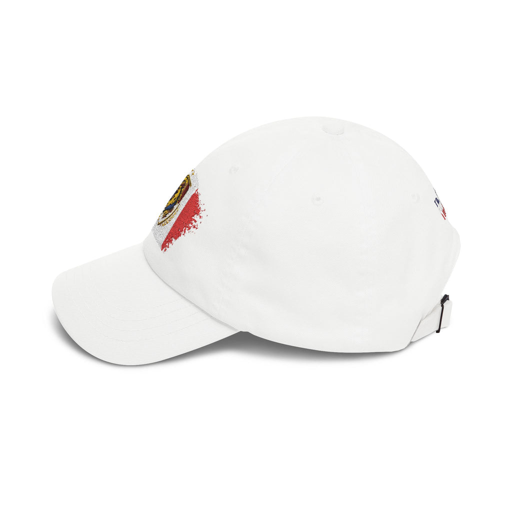 France Crest Dad Cap — Vintage French Flag Baseball Hat