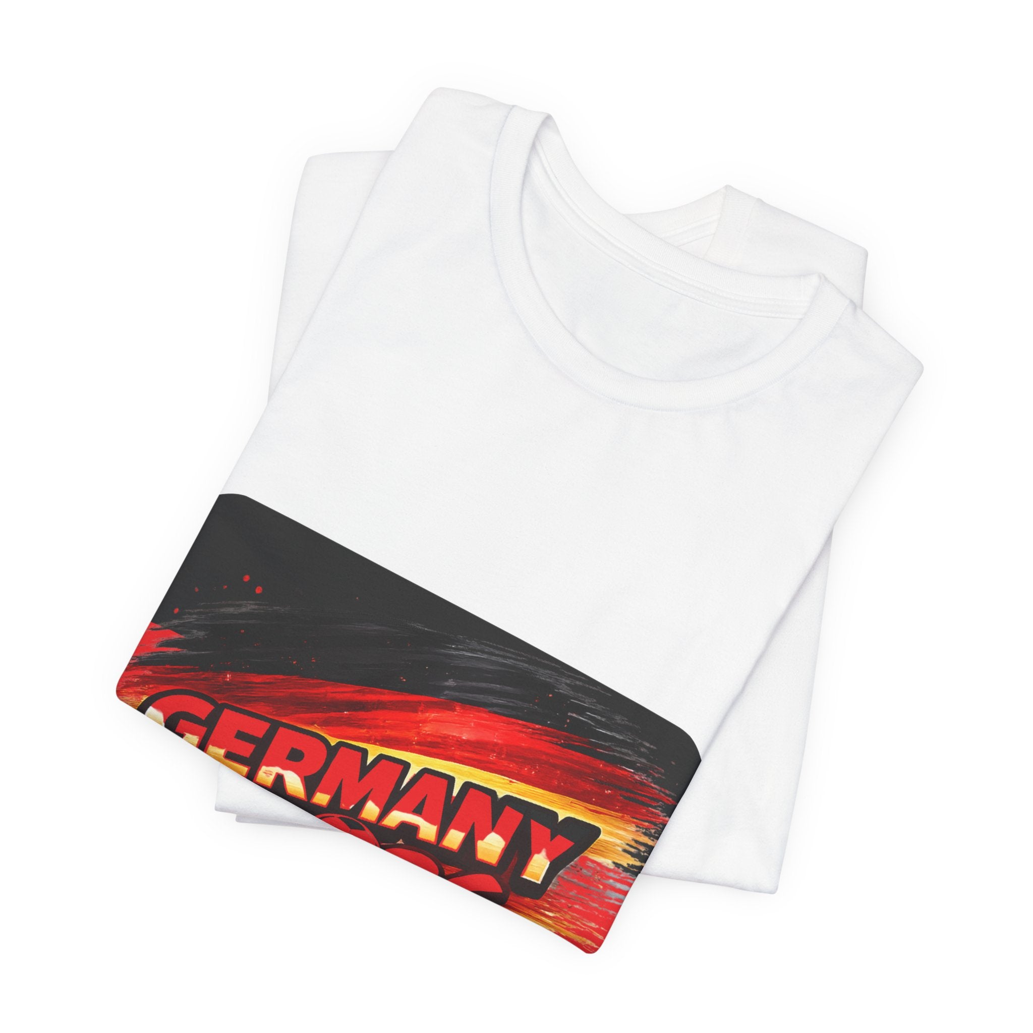 Germany 2026 Soccer Fan Tee — Cup Supporter Shirt with Trophy & Flag
