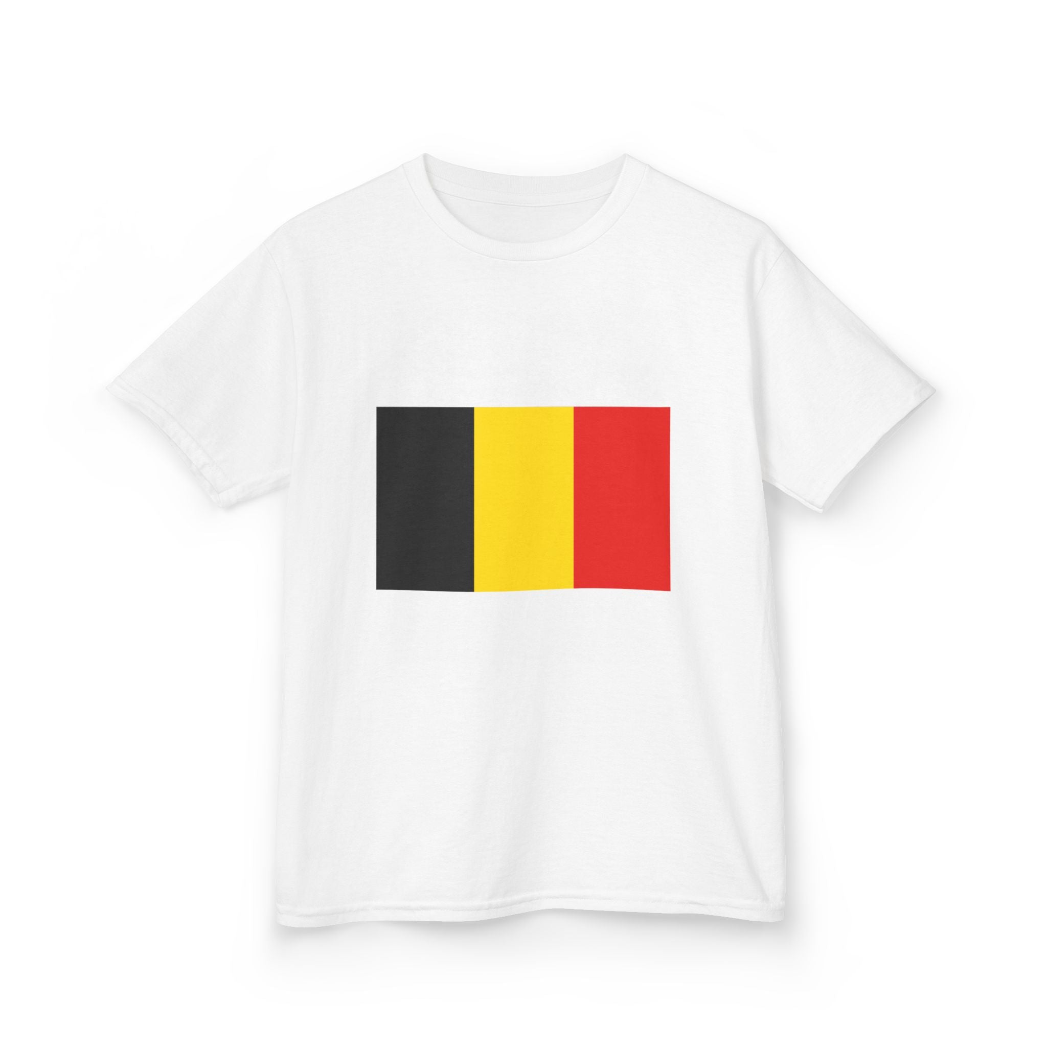 Belgium Kids T‑Shirt — Belgian Flag & Soccer Fan Tee for Children