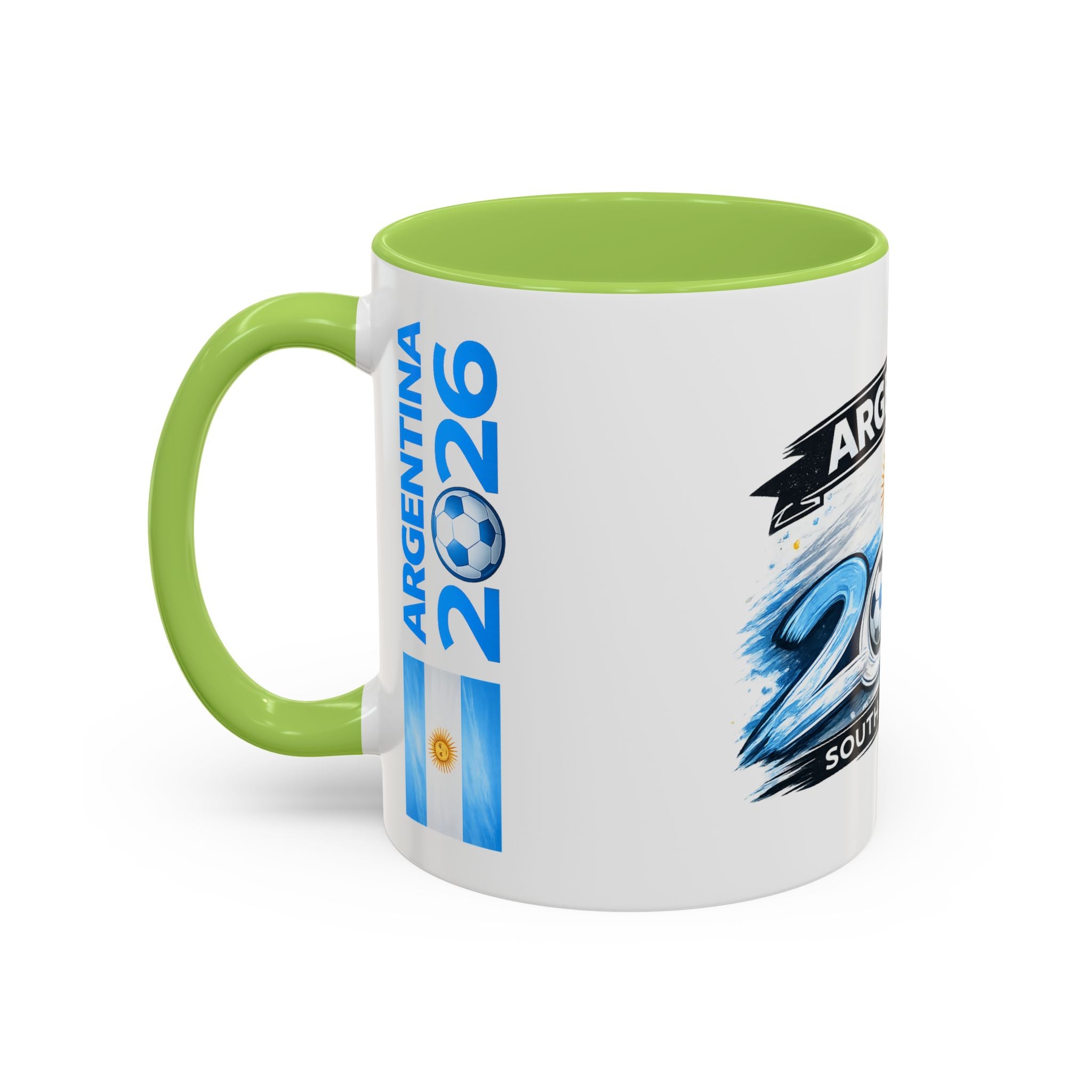 Argentina 2026 Soccer Cup Mug – Accent Coffee Cup (11/15oz)