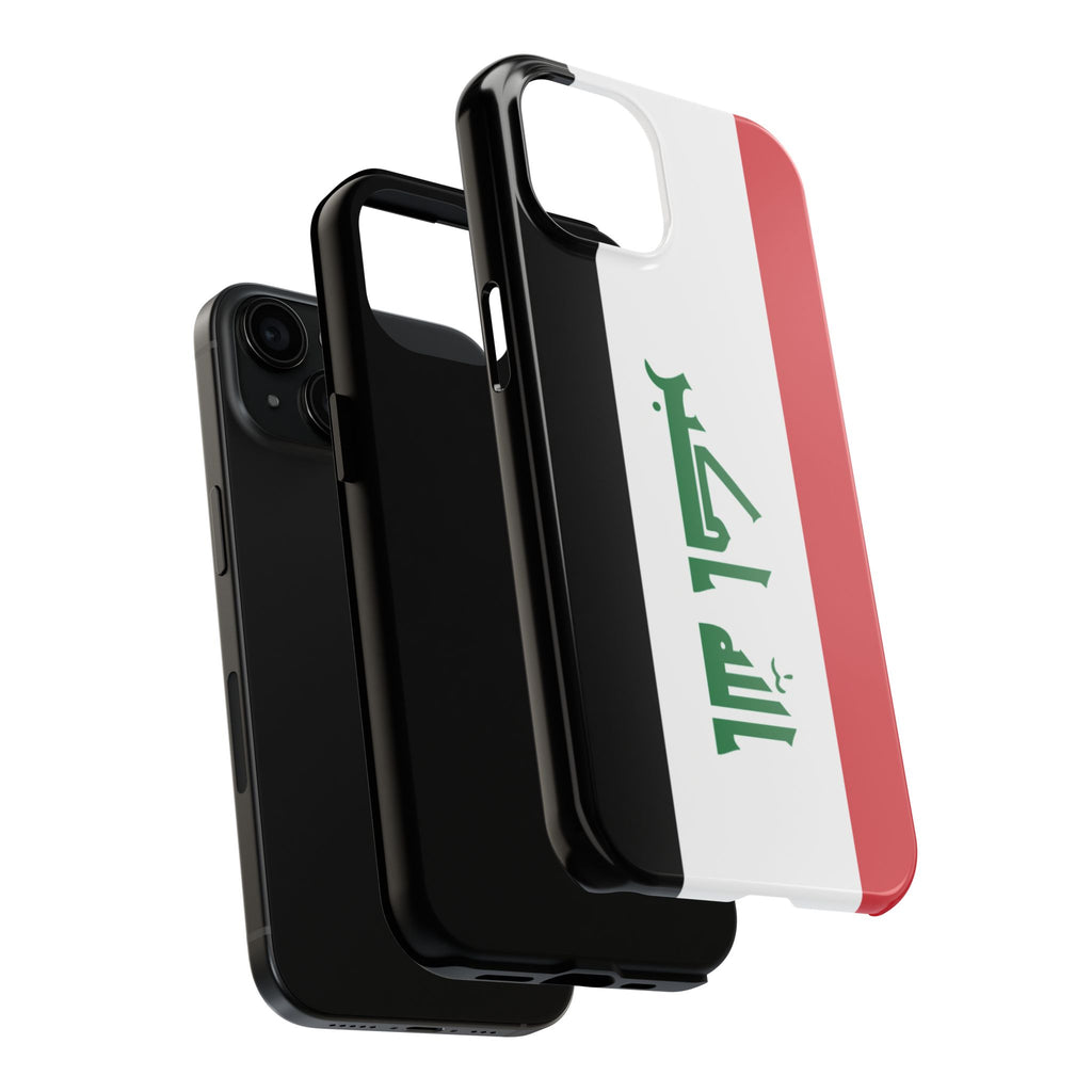 Iraq Flag Tough Phone Case — Durable Patriotic iPhone/Android Cover