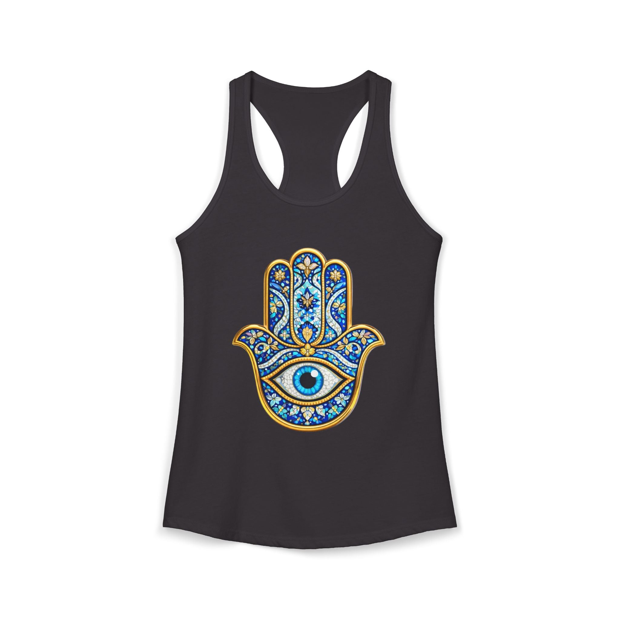 Women's Ideal Racerback Tank evil eye