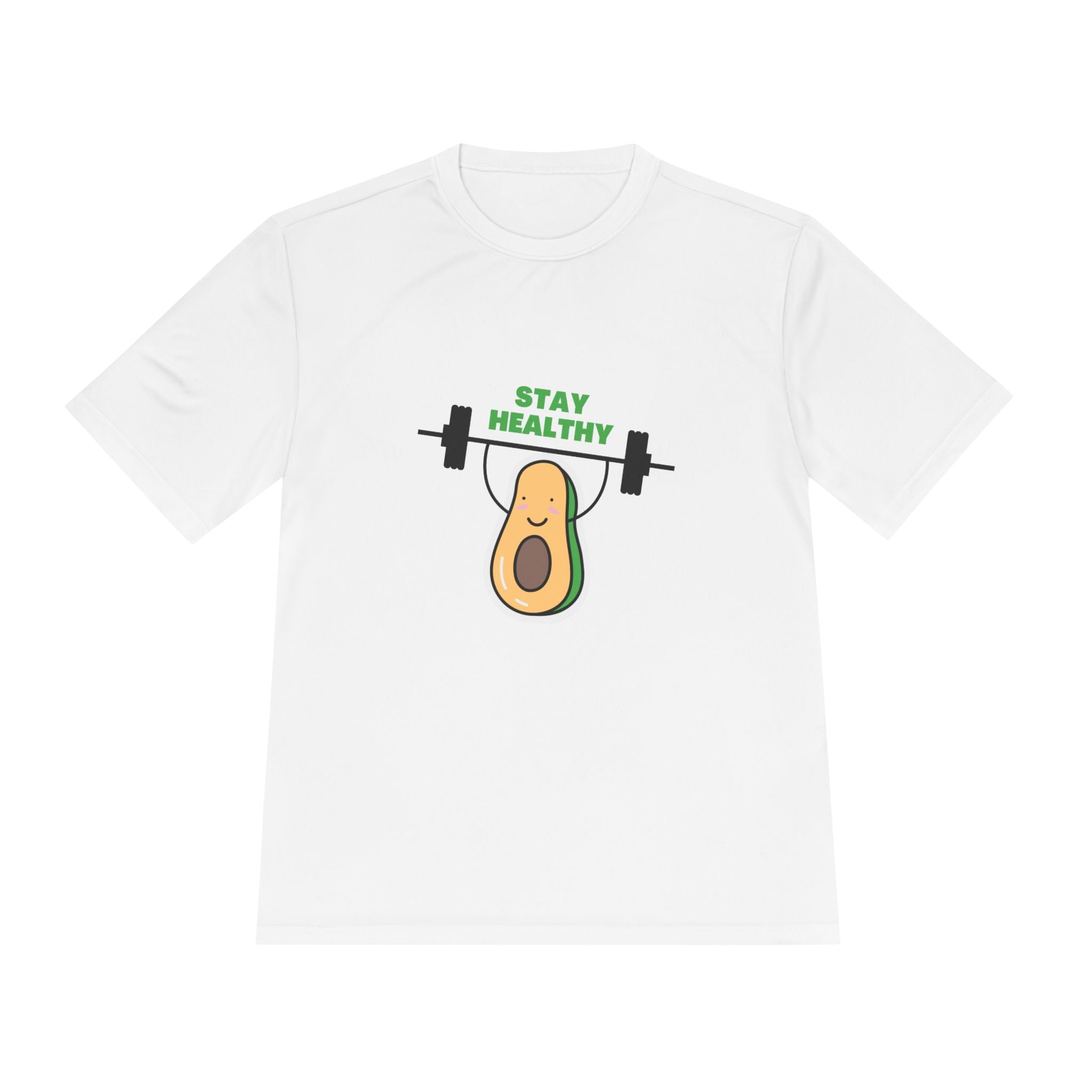 Stay Healthy Avocado Weightlifting Tee