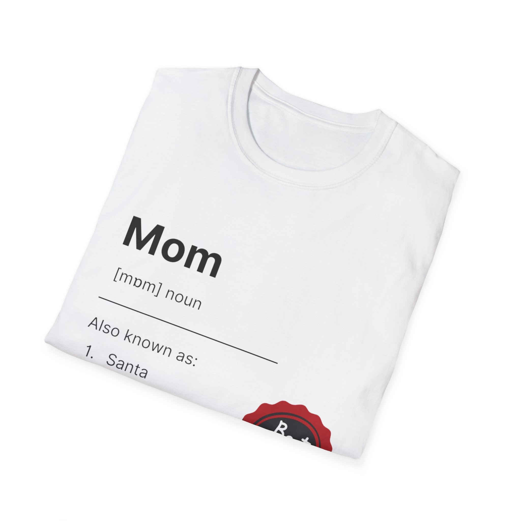 Mom Definition T-Shirt — 'Best Mom' Ribbon Mother's Day Tee