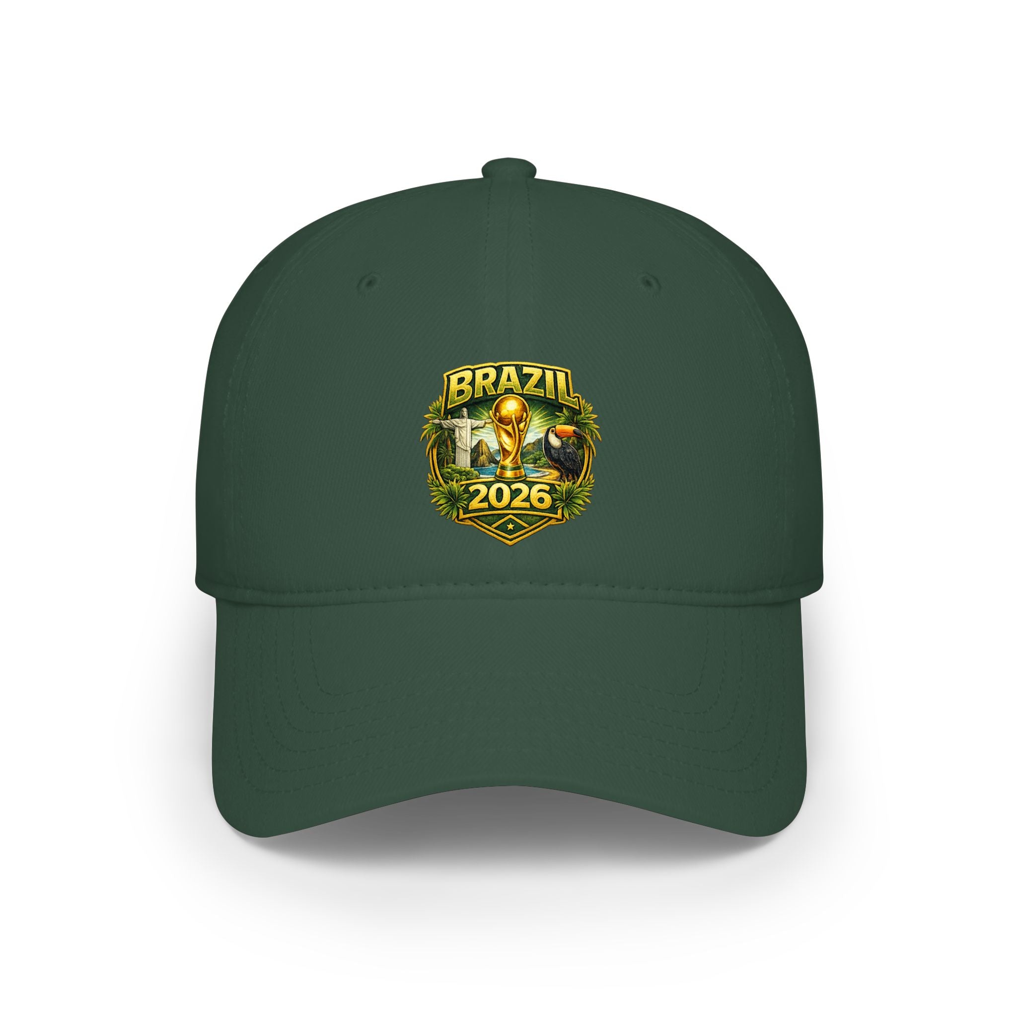 Brazil 2026 Cup Baseball Cap — Soccer Fan Low Profile Hat